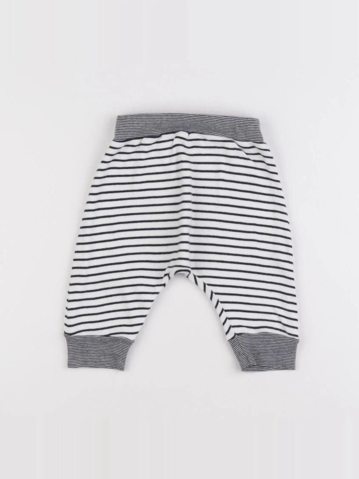 Petit Bateau - sarouel blanc - 6 mois