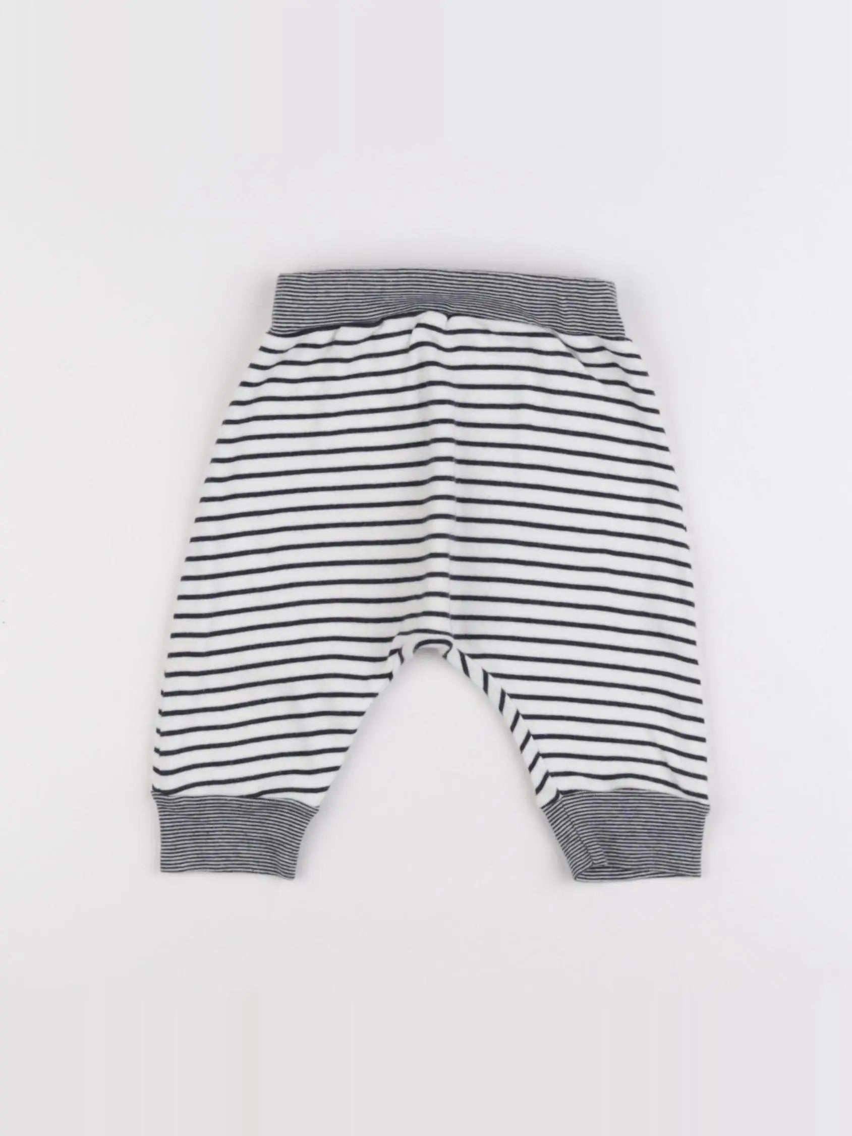 Petit Bateau - sarouel blanc - 6 mois