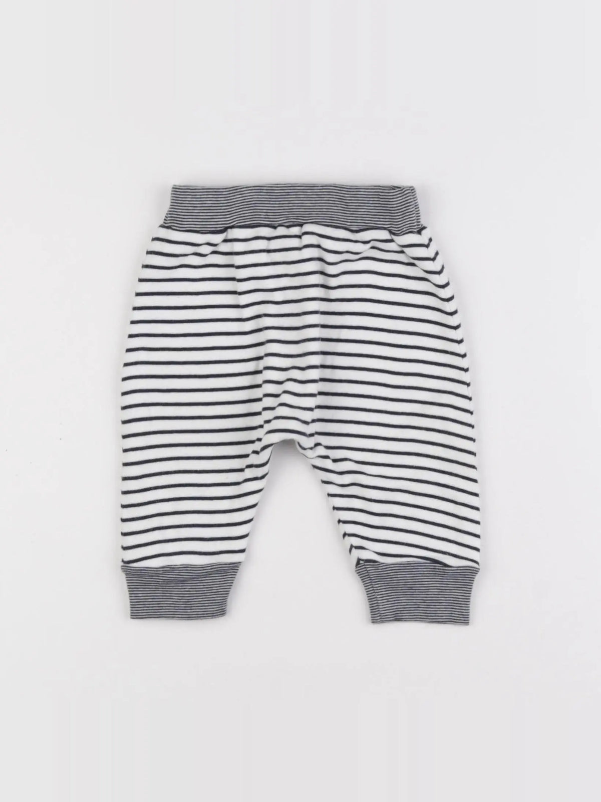 Petit Bateau - sarouel blanc - 6 mois