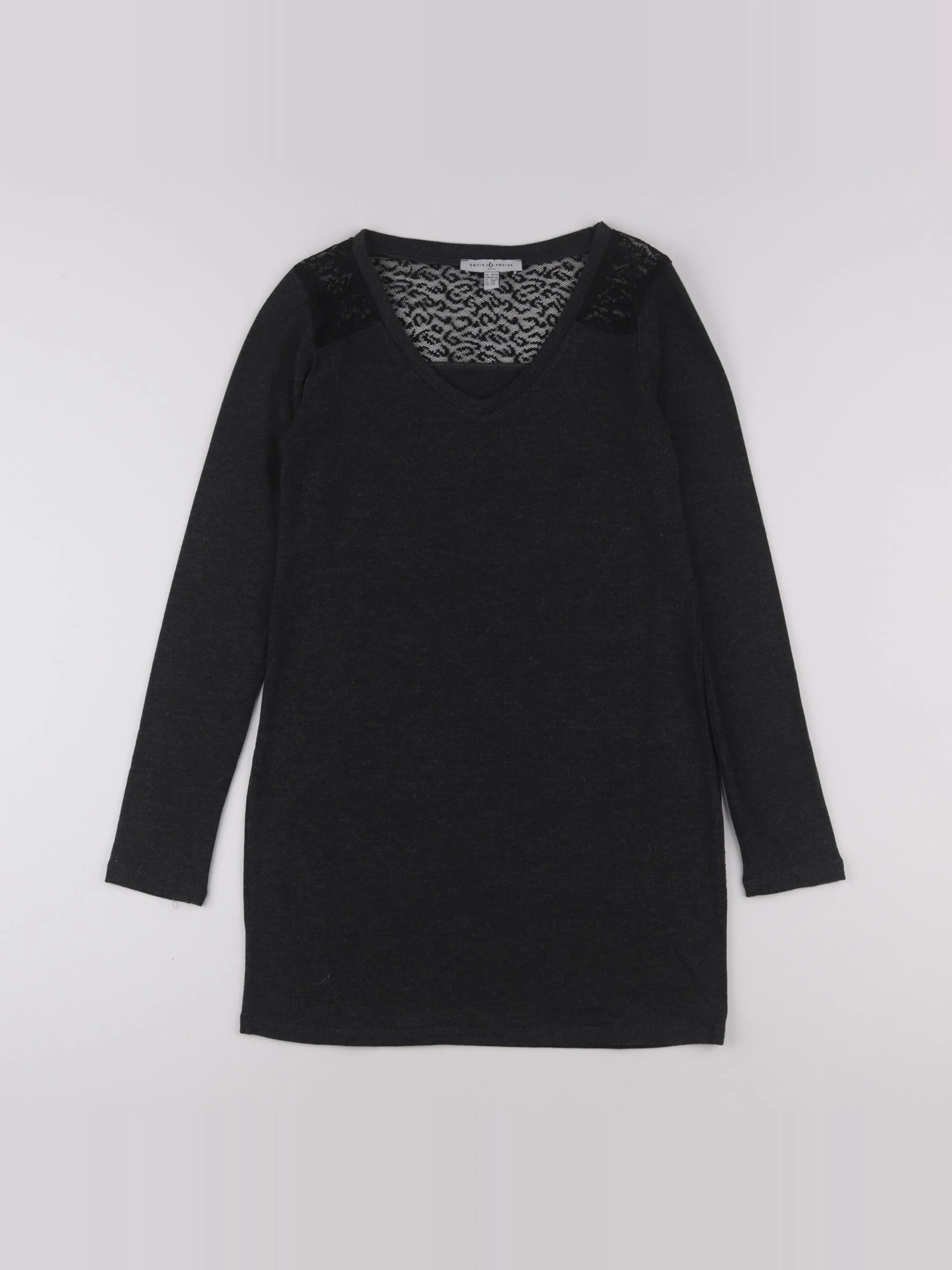 Envie de fraise - robe grossesse gris - 34 à 36