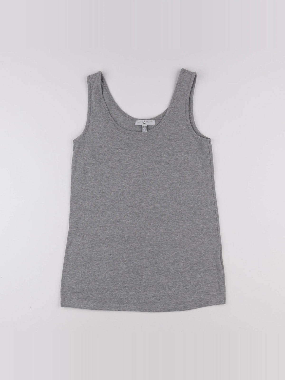 Envie de fraise - tee-shirt grossesse gris - 34 à 36