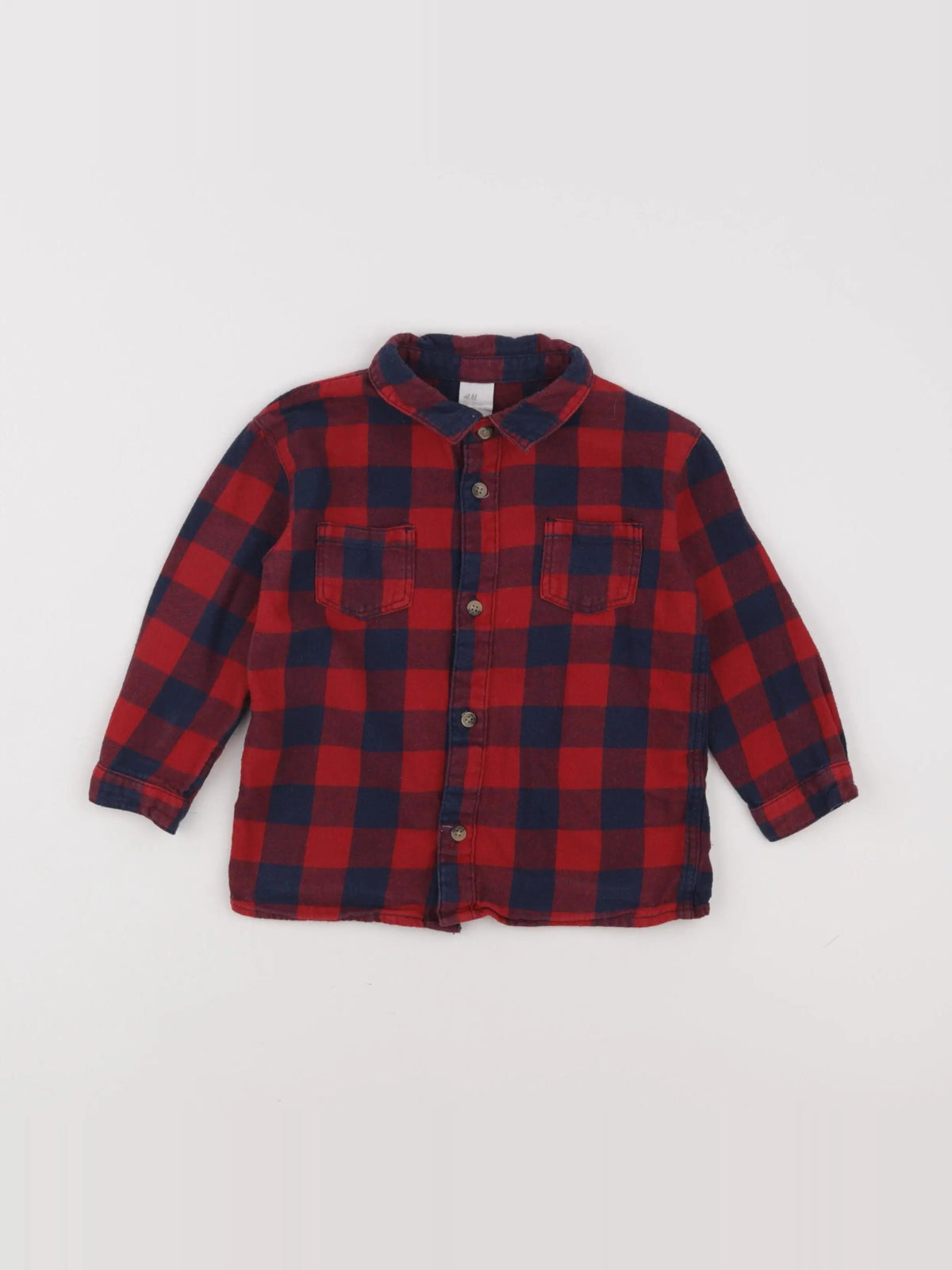 H&M - chemise multicolore - 12/18 mois