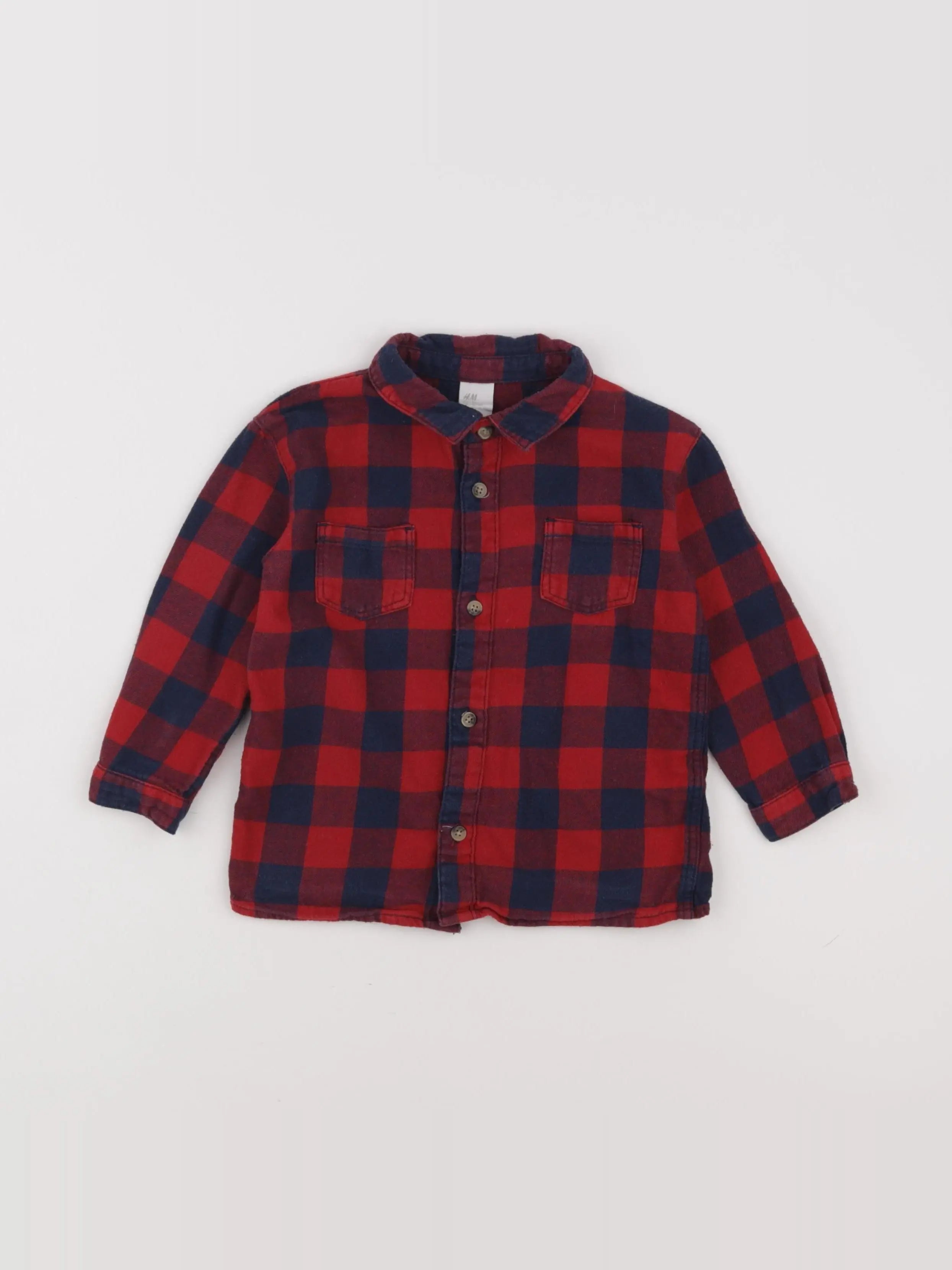 H&M - chemise multicolore - 12/18 mois