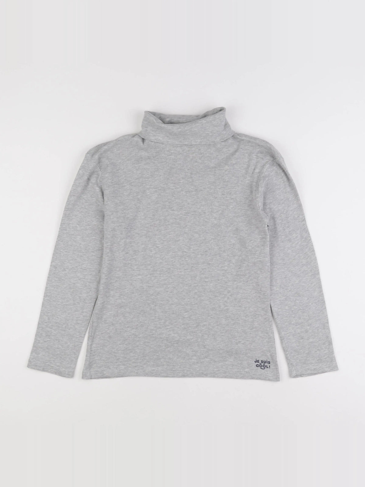 Vertbaudet - sous-pull gris - 12 ans