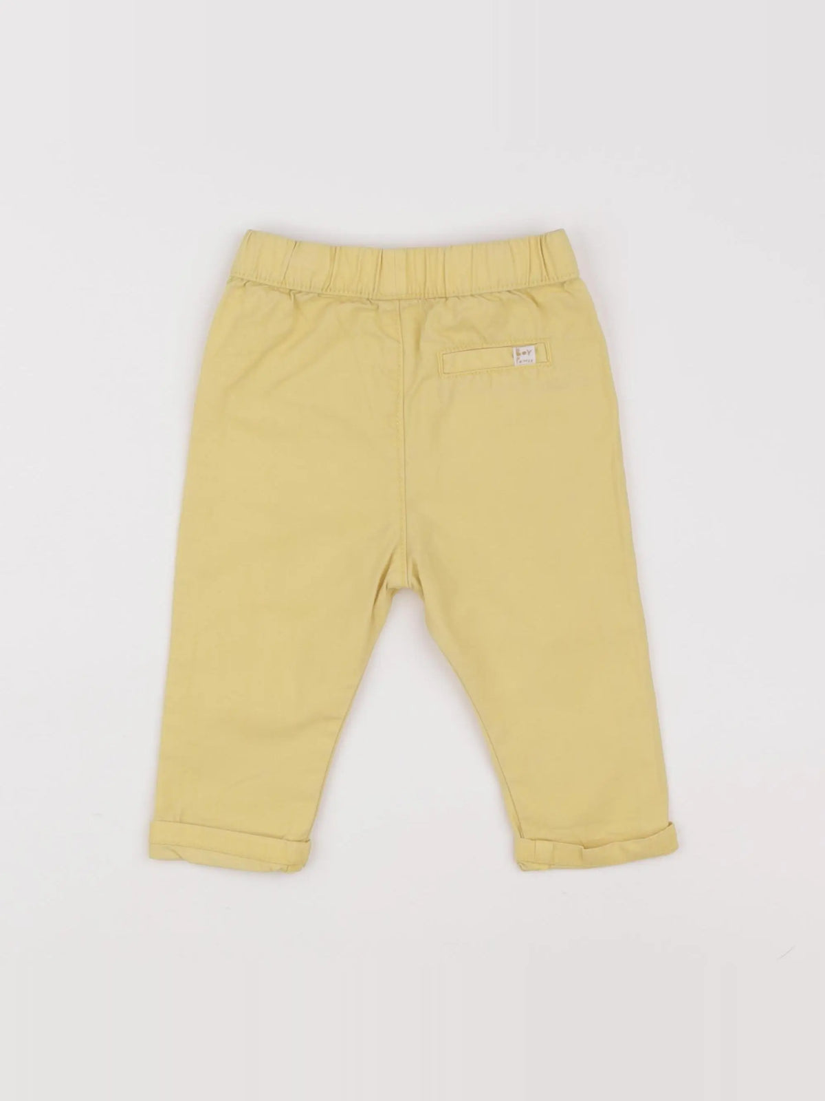Tape à l'oeil - pantalon jaune - 9 mois