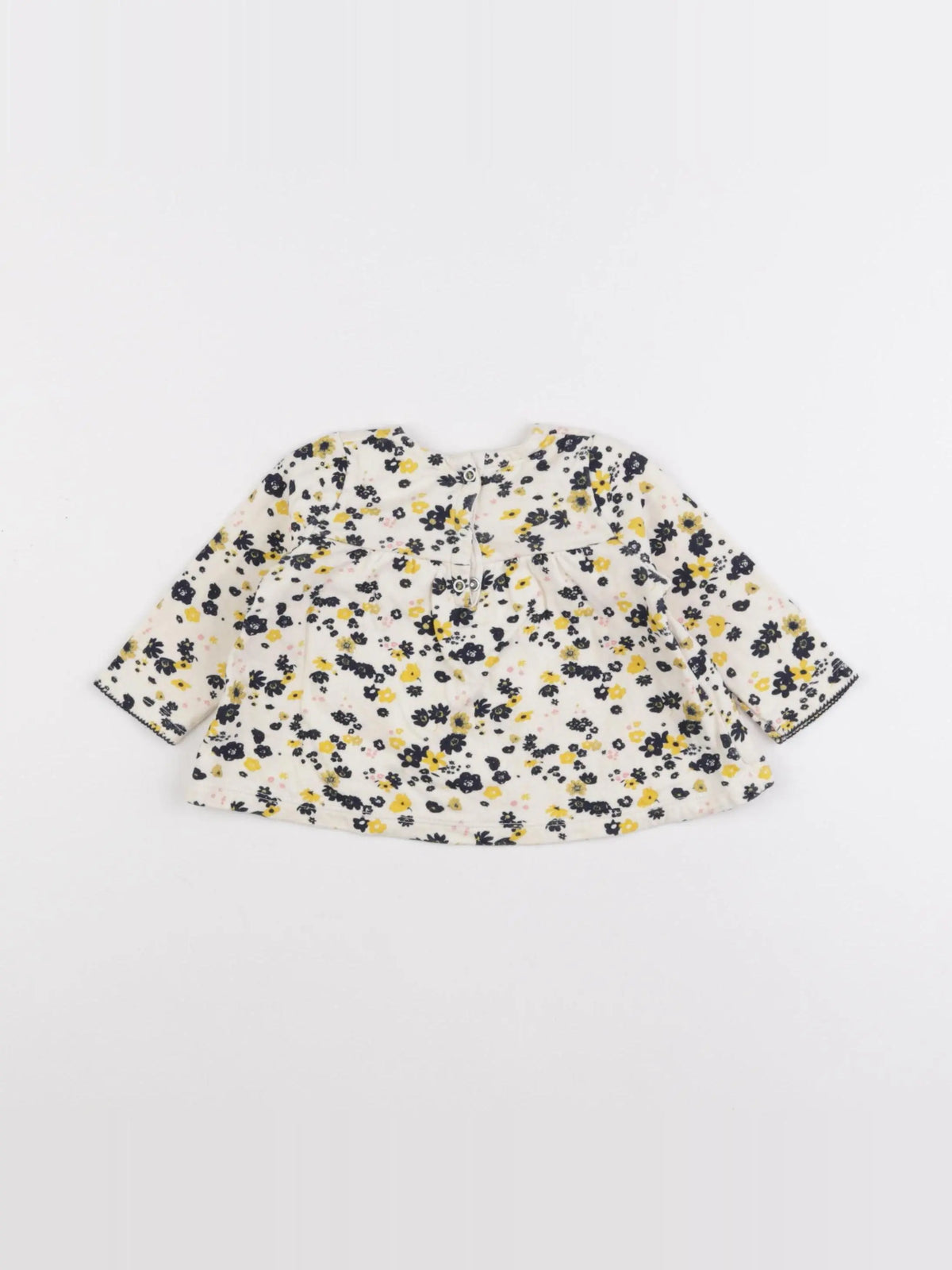 Petit Bateau - tee-shirt beige - 6 mois