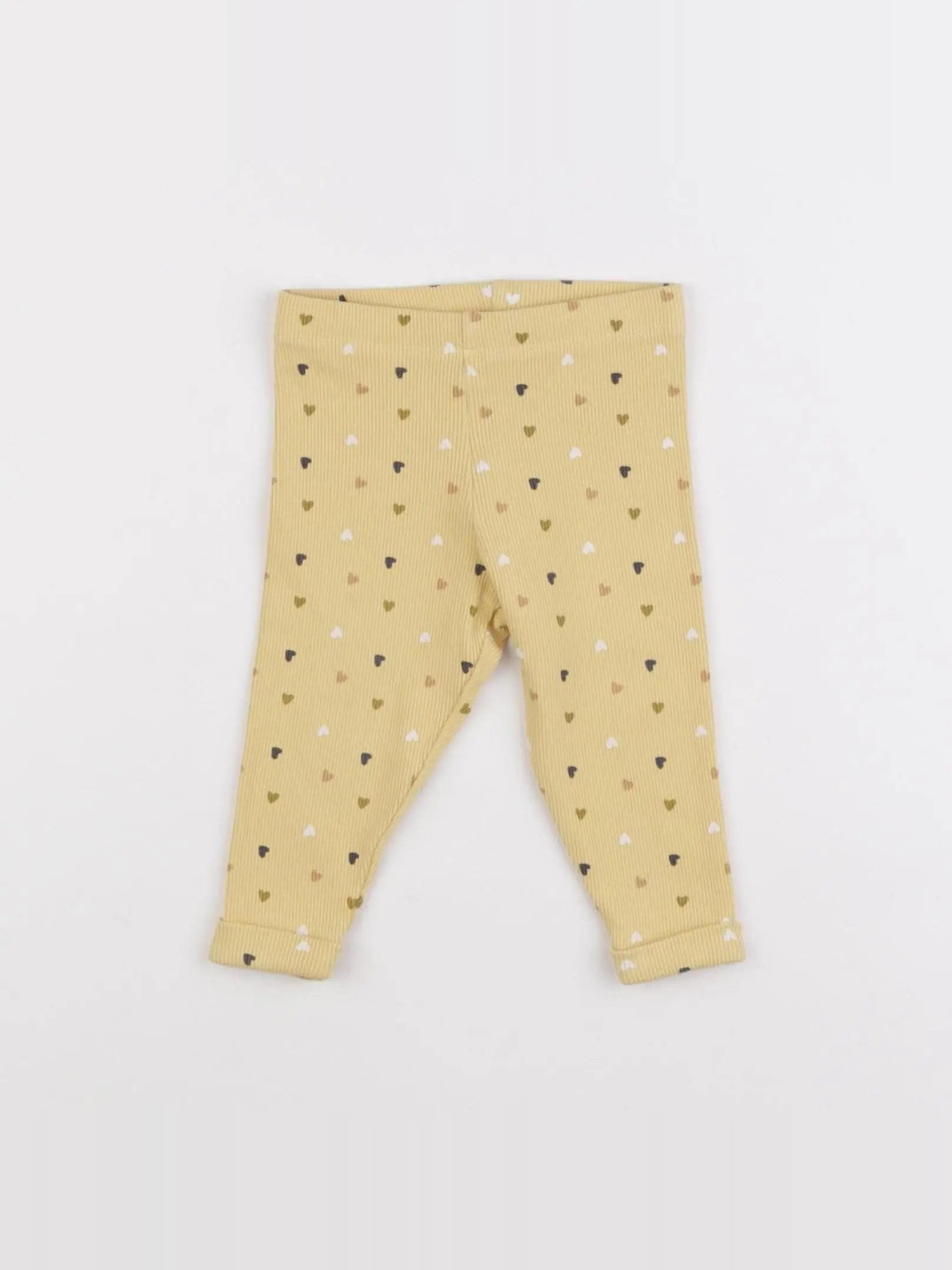 Tape à l'oeil - legging jaune - 6 mois