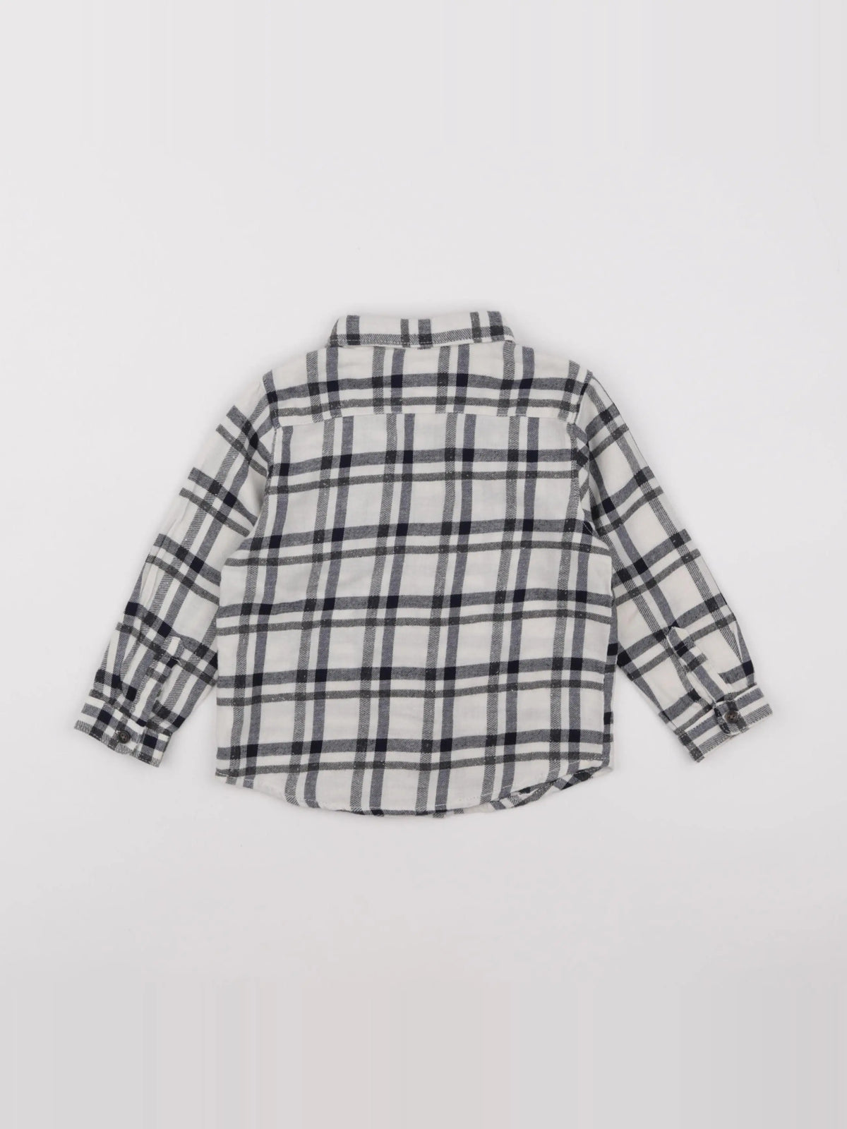 Zara - chemise bleu, blanc - 18/24 mois
