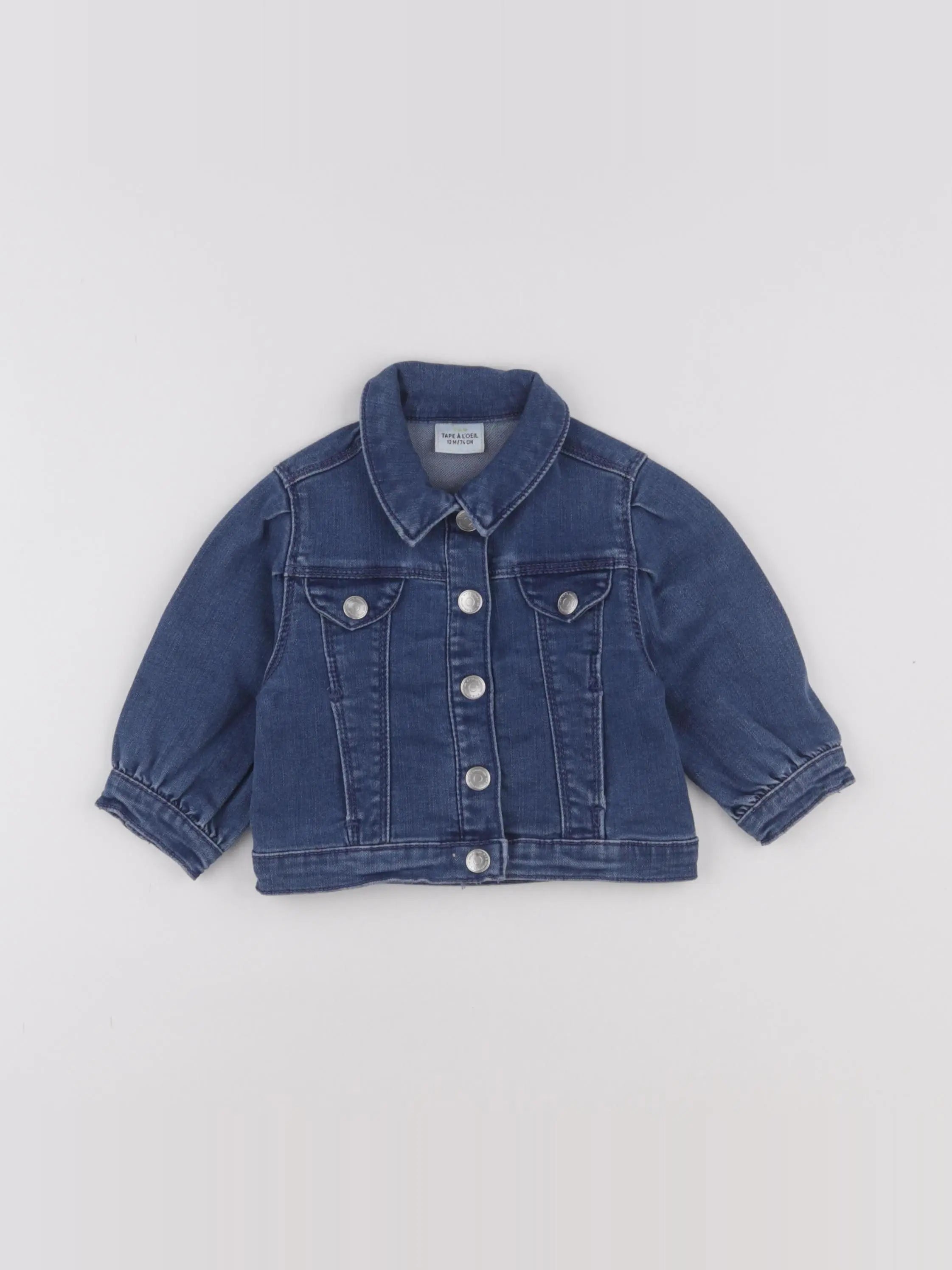 Tape à l'oeil - veste bleu - 12 mois