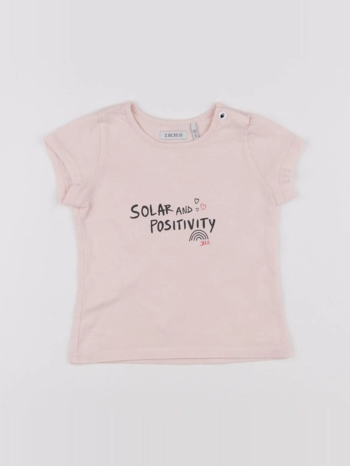 IKKS - tee-shirt rose - 18 mois