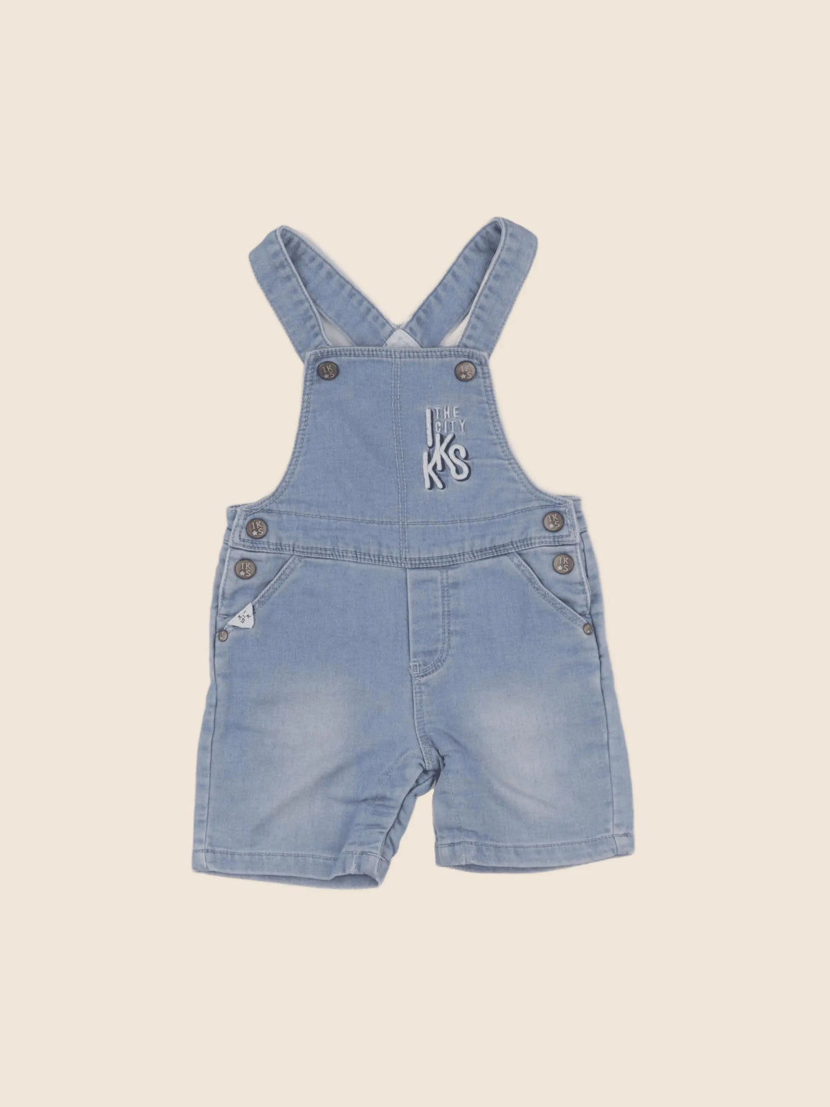IKKS - salopette bleu - 12 mois