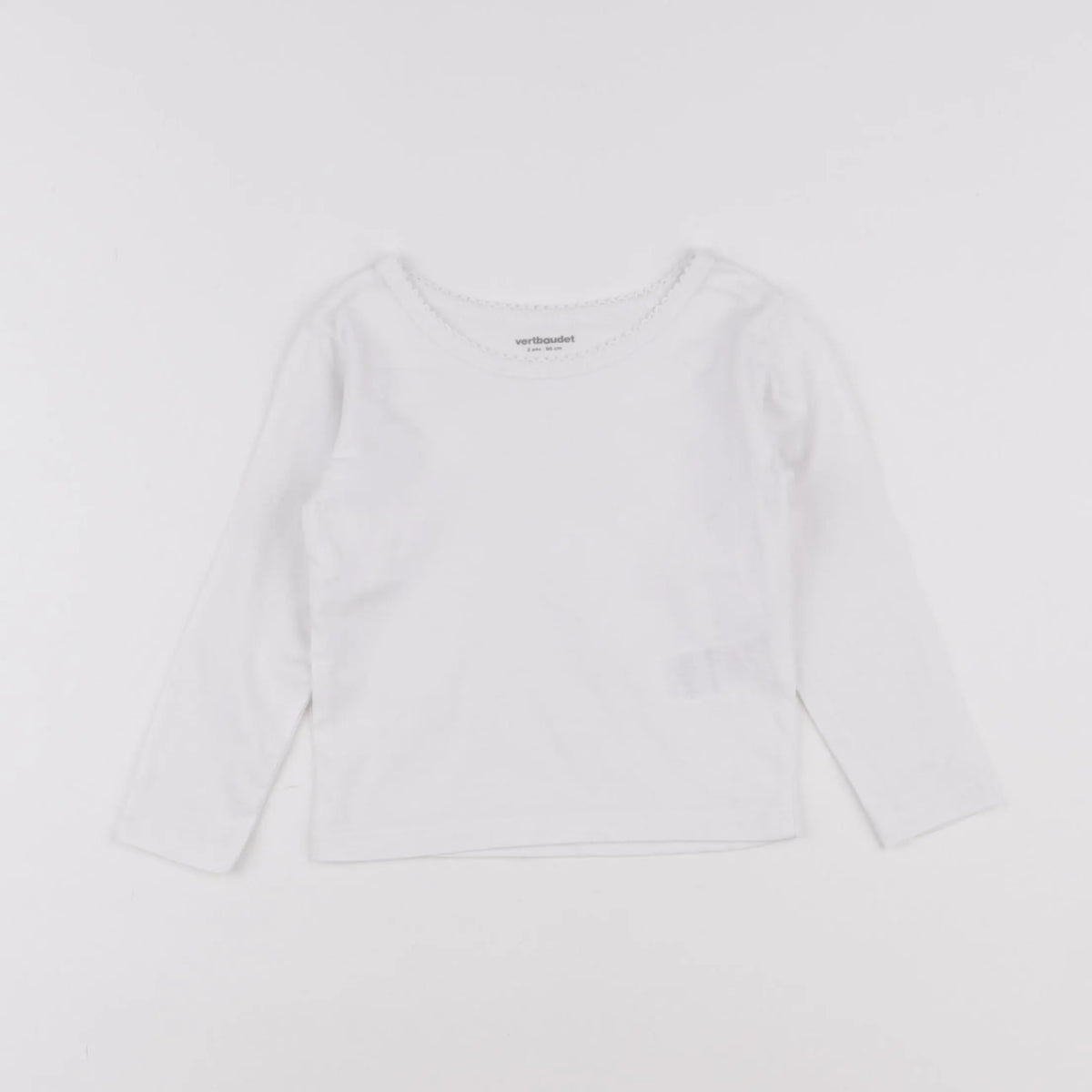 Vertbaudet - maillot de corps blanc - 2 ans
