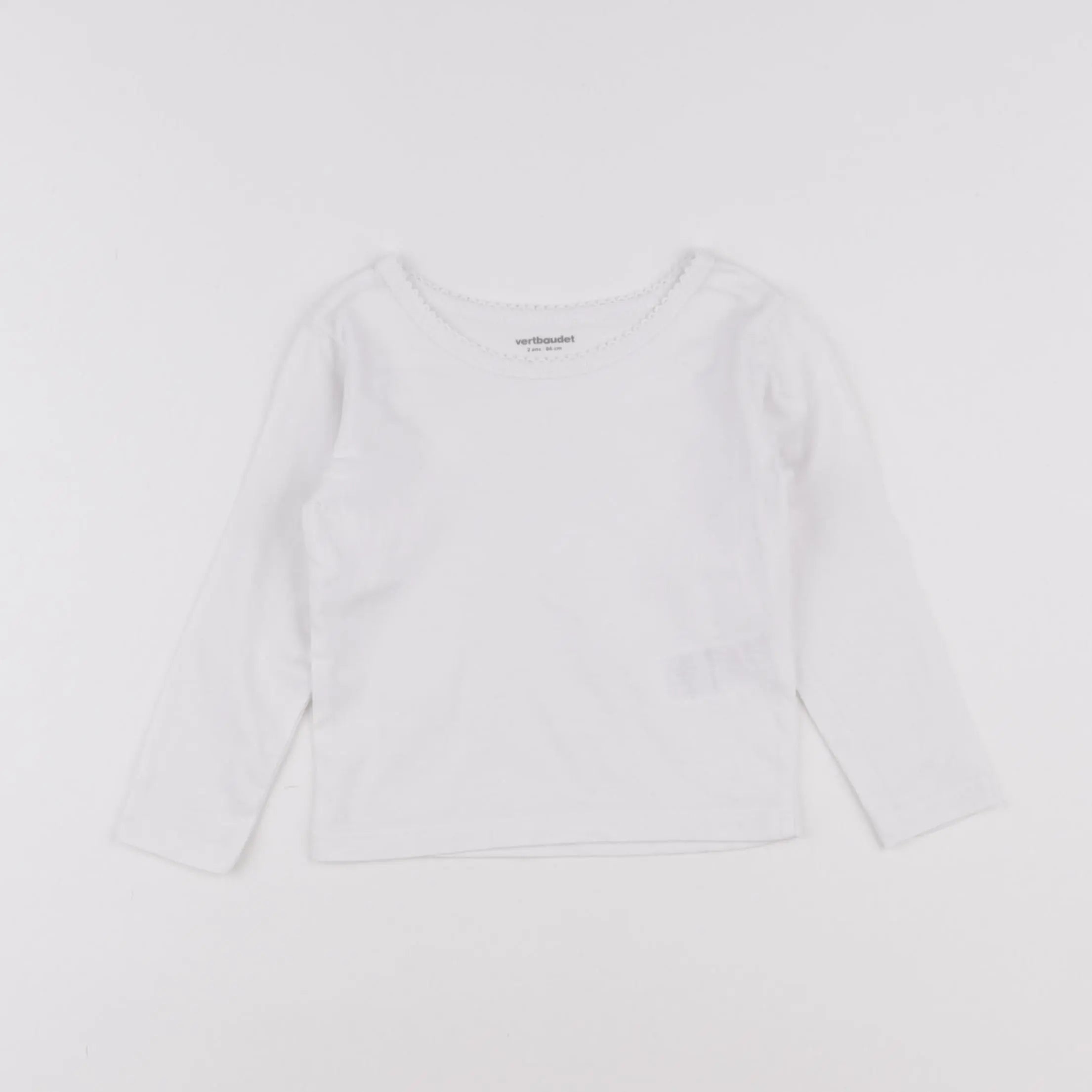 Vertbaudet - maillot de corps blanc - 2 ans