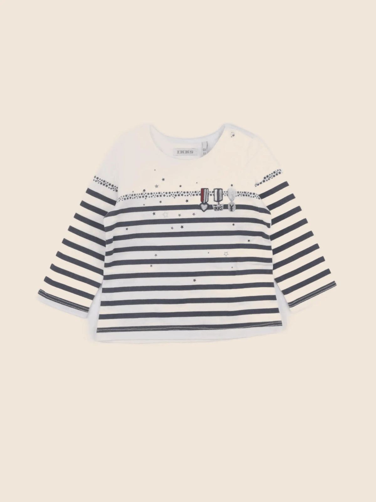 IKKS - tee-shirt vert - 6 mois