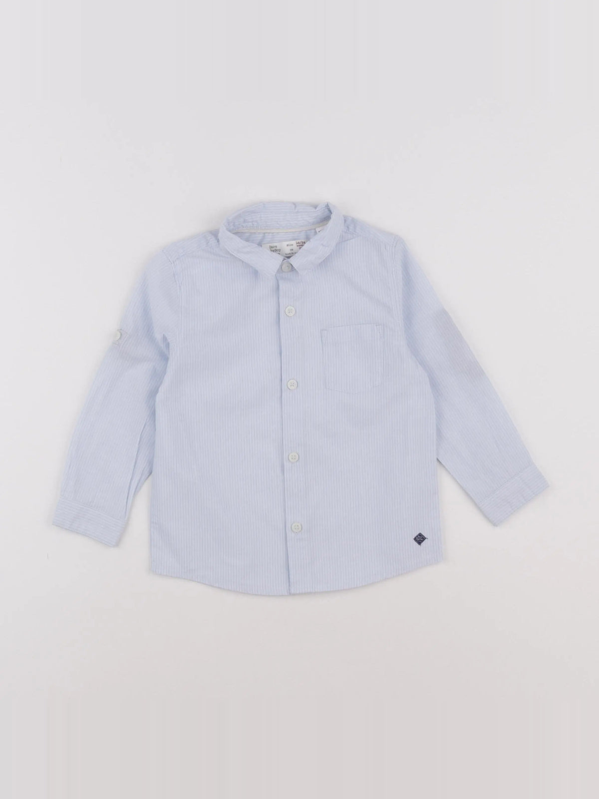 Zara - chemise bleu - 18/24 mois