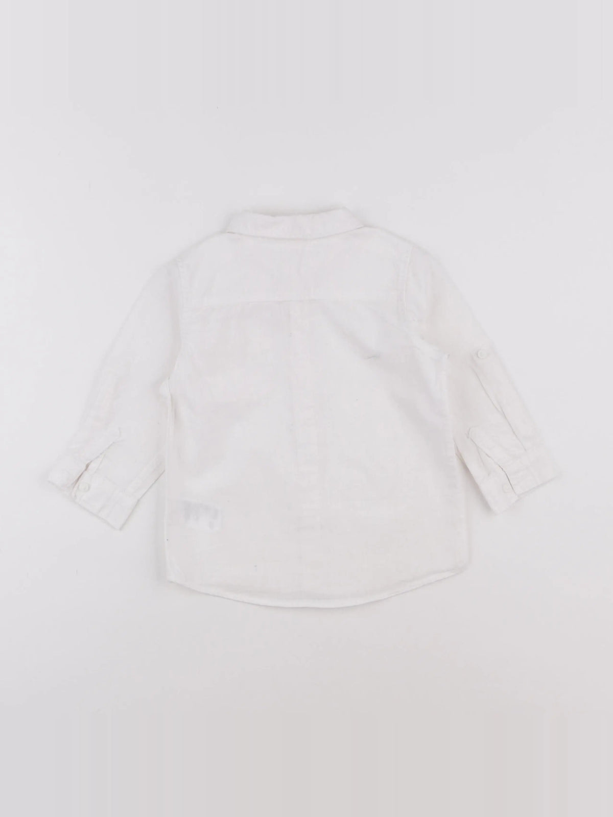 H&M - chemise blanc - 12/18 mois