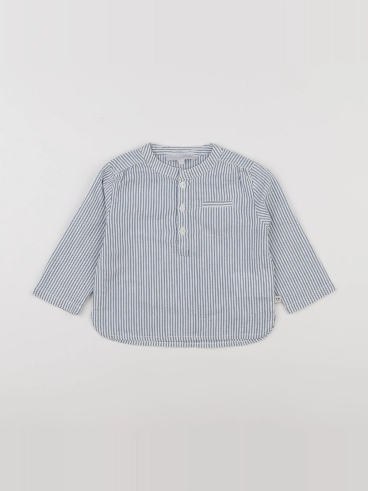Cadet Rousselle - chemise blanc, bleu - 12 mois