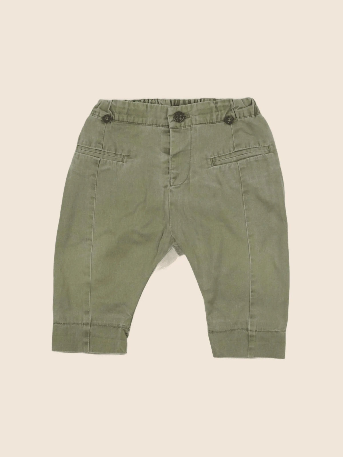 Zara - pantalon vert - 3/6 mois