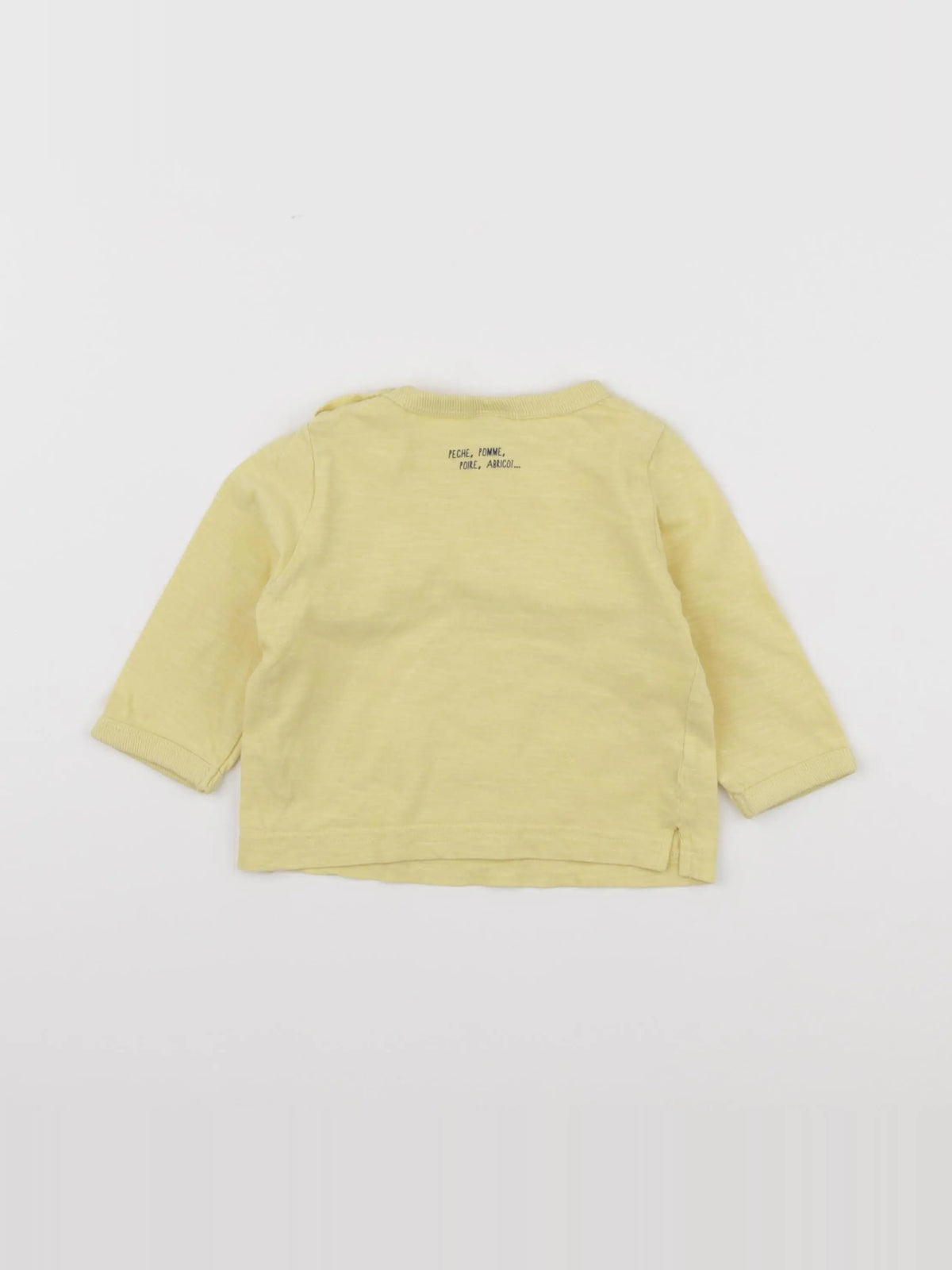 Tape à l'oeil - tee-shirt jaune - 6 mois