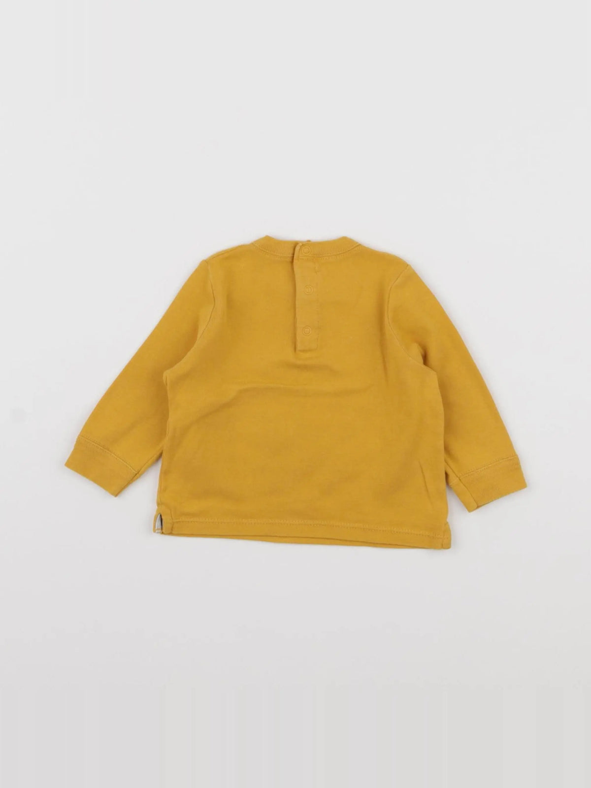 Petit Bateau - tee-shirt orange - 6 mois
