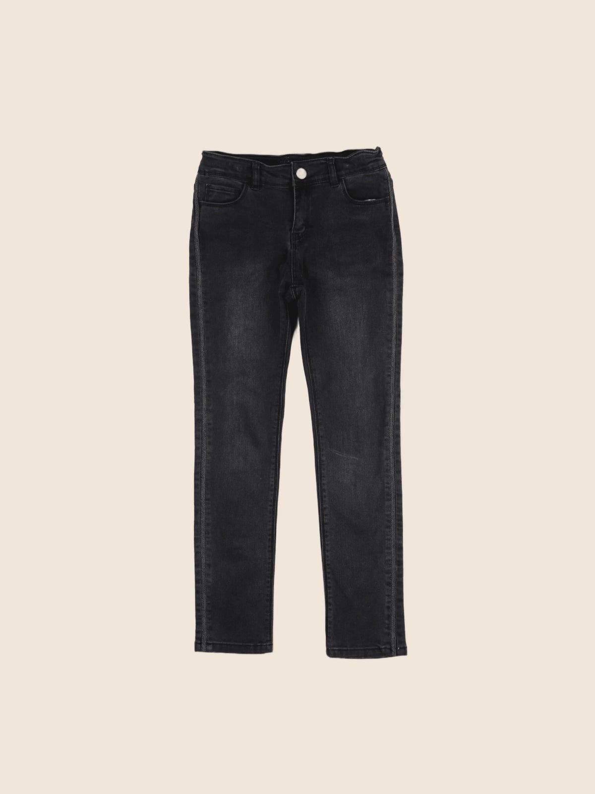 IKKS - jean gris - 10 ans