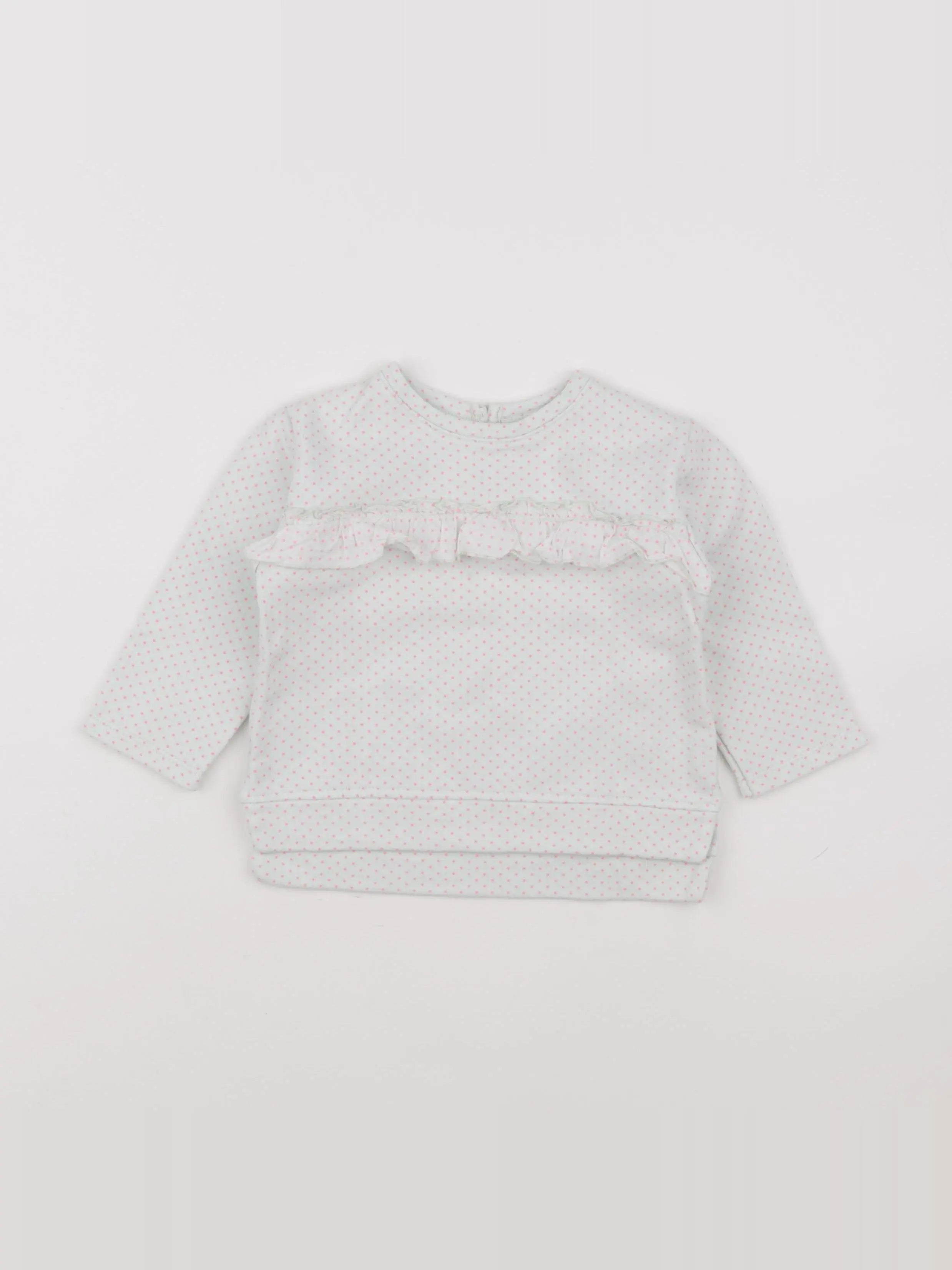 Zara - sweat bleu - 9 mois à 1 an