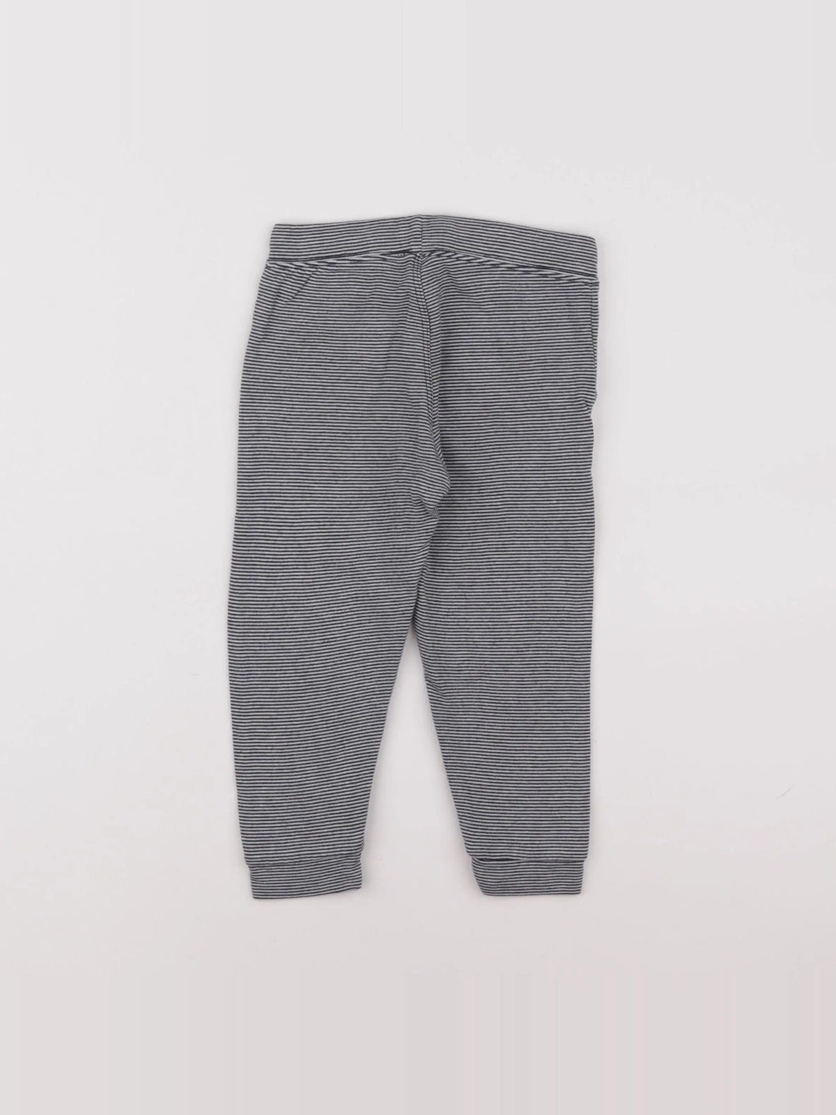 Boutchou - jogging blanc, gris - 9 mois