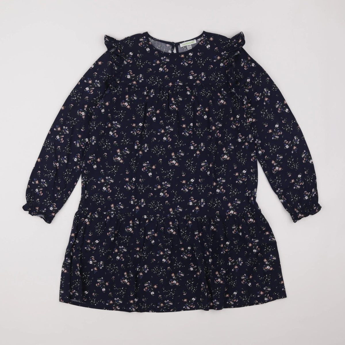 Vertbaudet - robe bleu - 10 ans