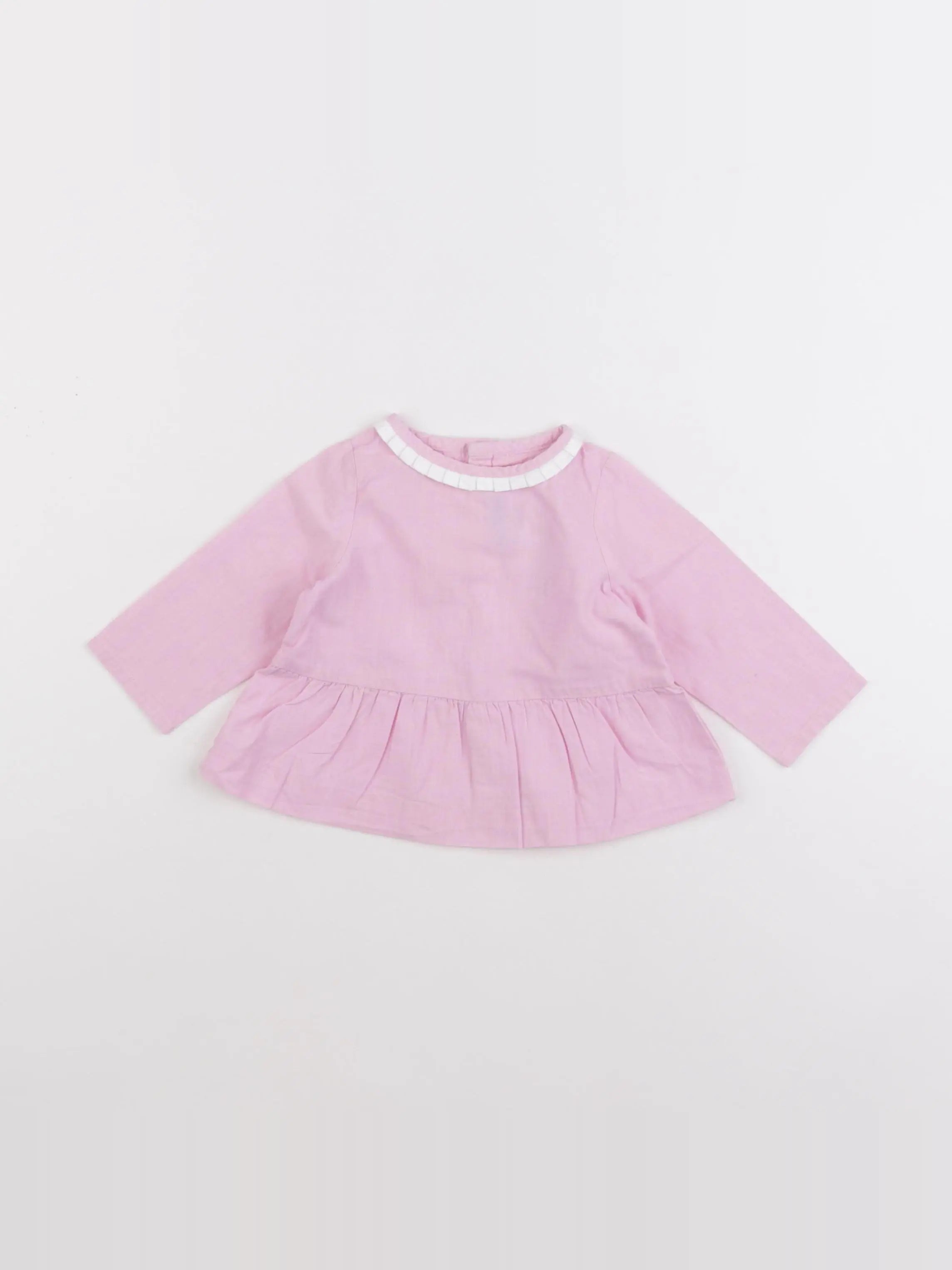 Jacadi - blouse rose - 6 mois
