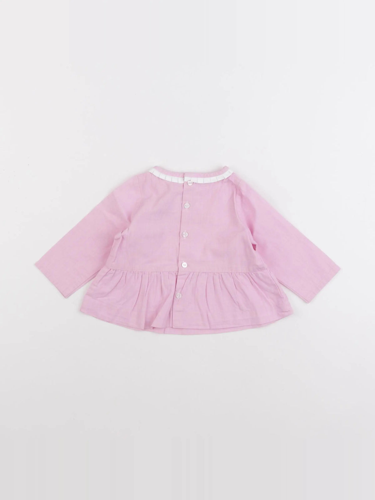 Jacadi - blouse rose - 6 mois