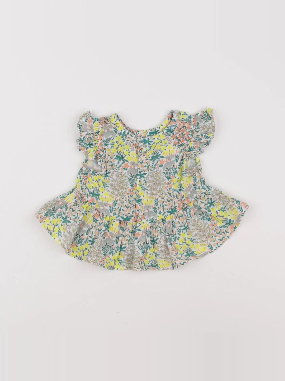 Boutchou - blouse multicolore - 3 mois