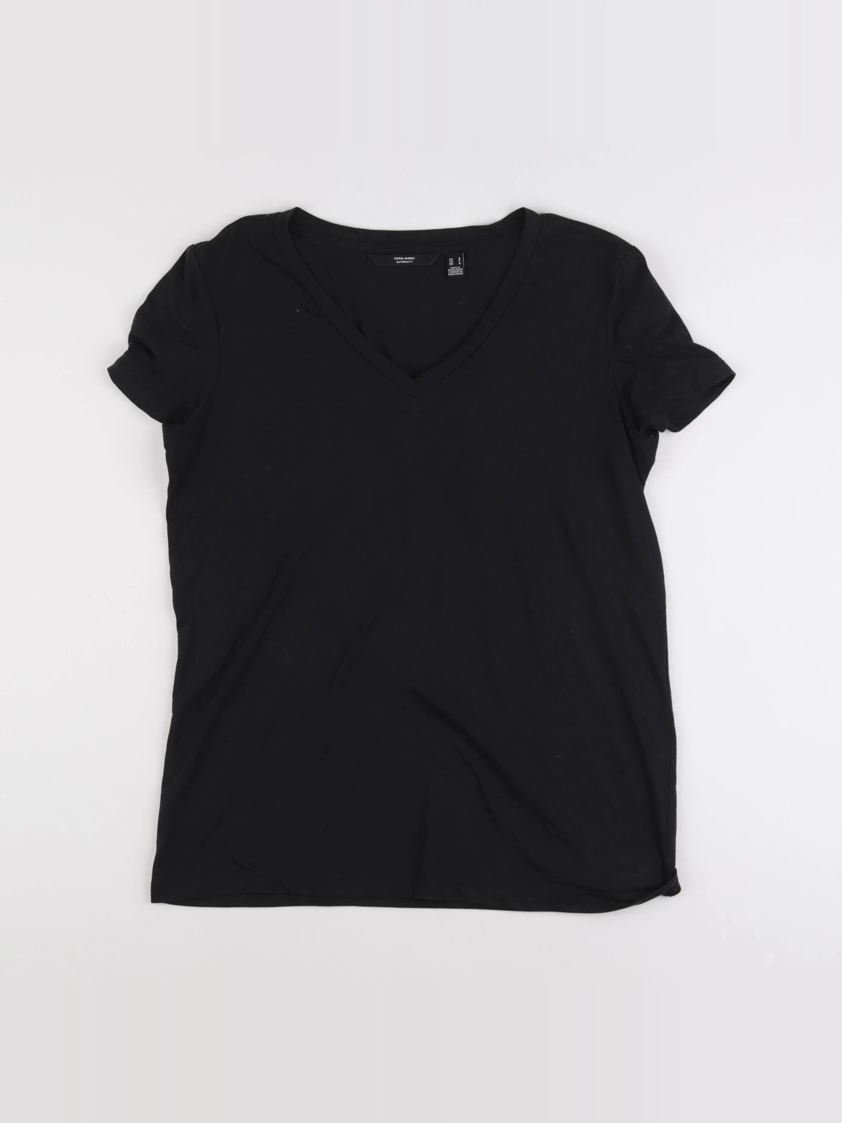 Vero Moda - tee-shirt grossesse noir - s
