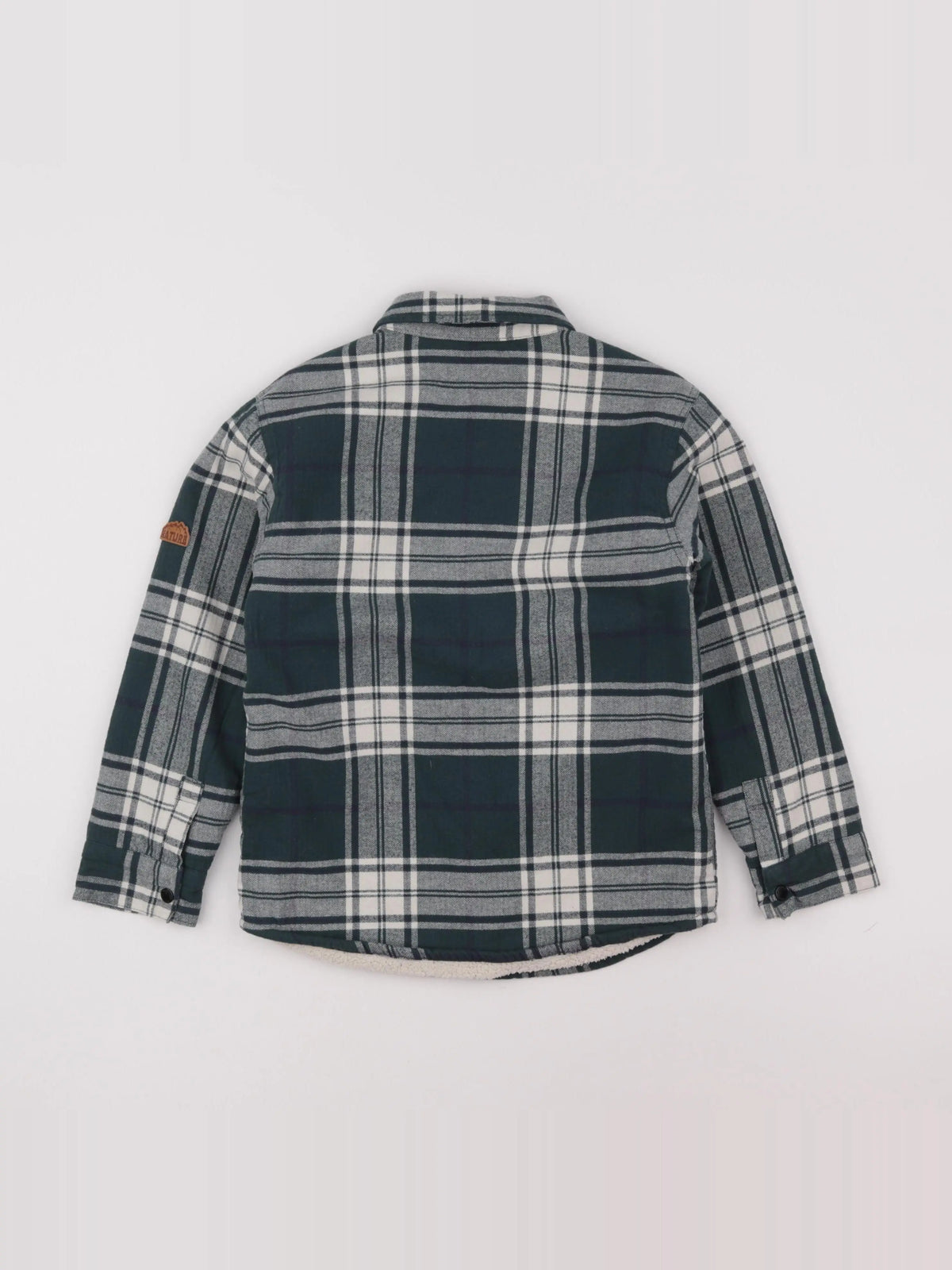 Vertbaudet - chemise vert - 8 ans