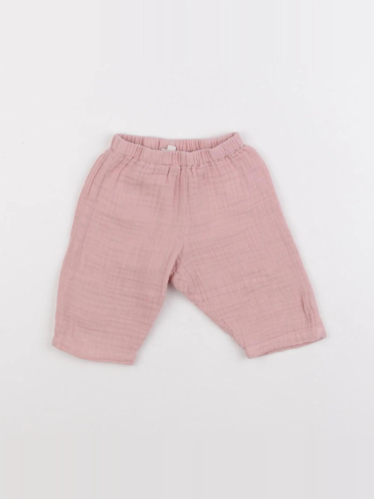 Bonton - pantalon rose - 6 mois
