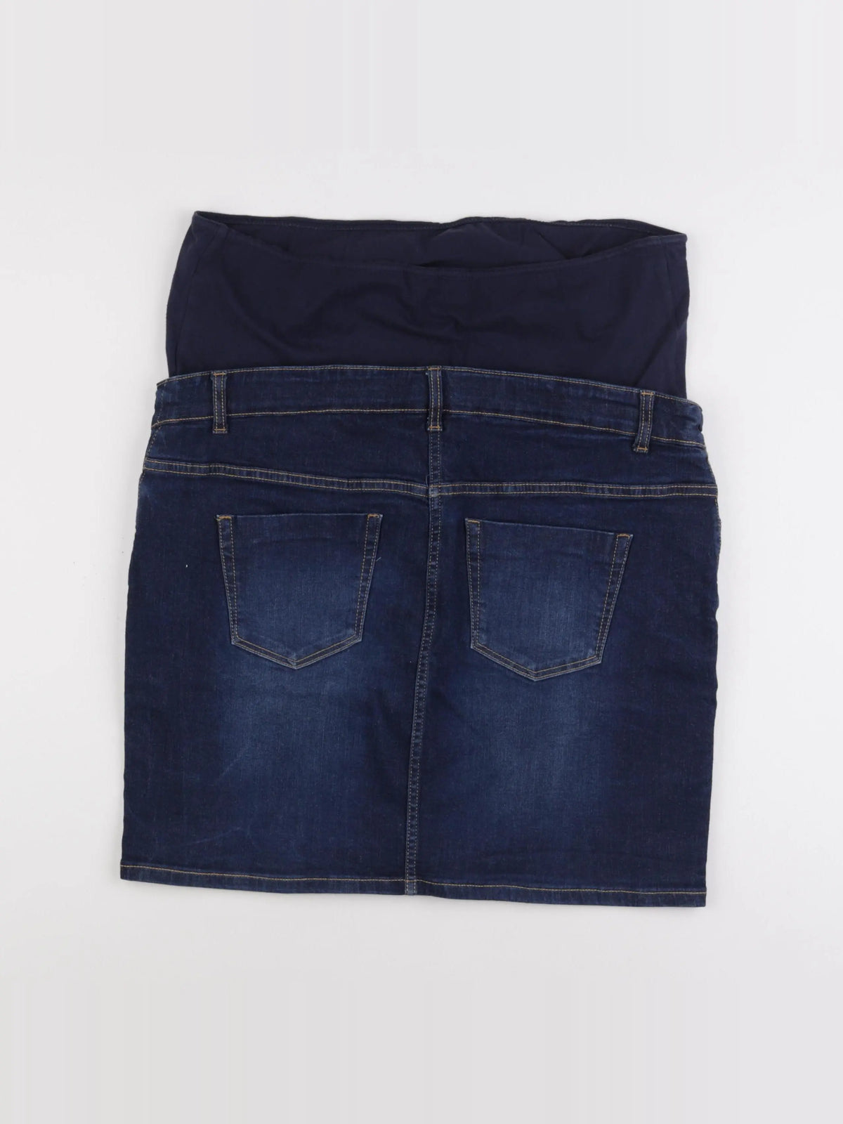 Kiabi - jupe grossesse bleu - 42