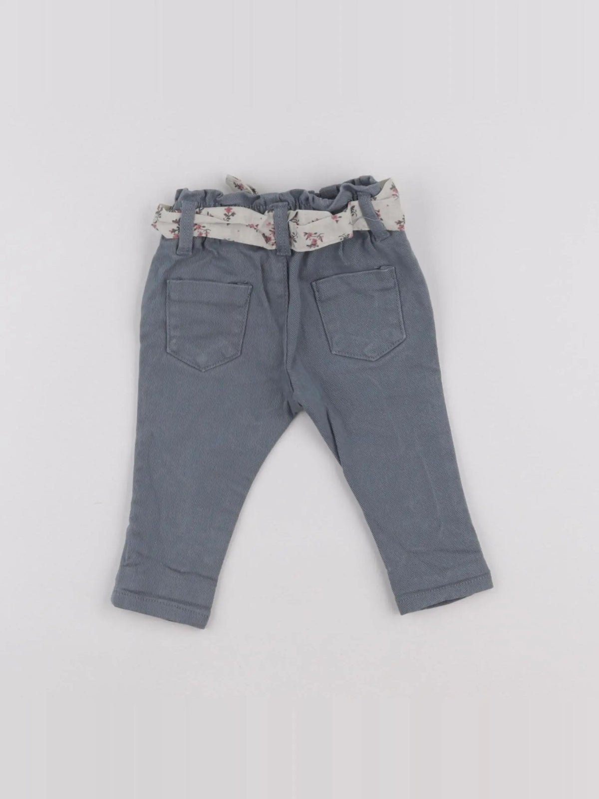 Vertbaudet - jean bleu - 3 mois