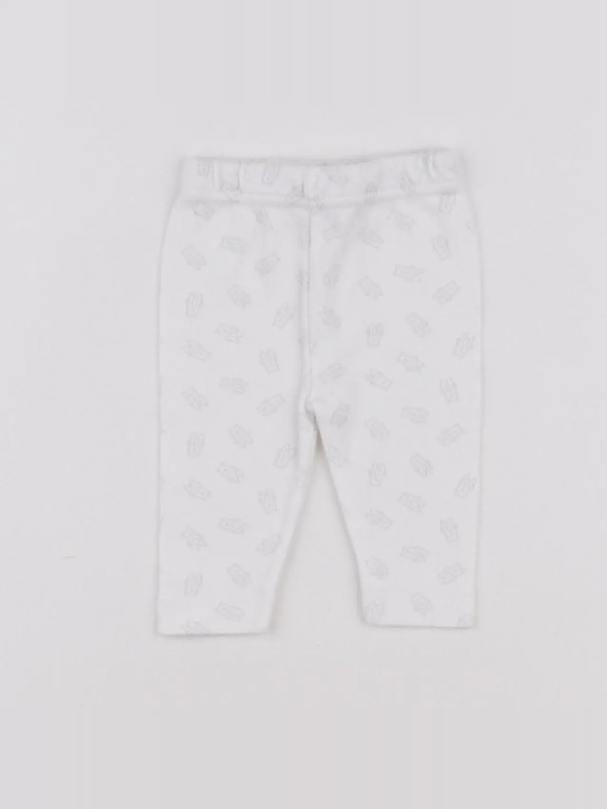 Boutchou - legging blanc - 0 mois