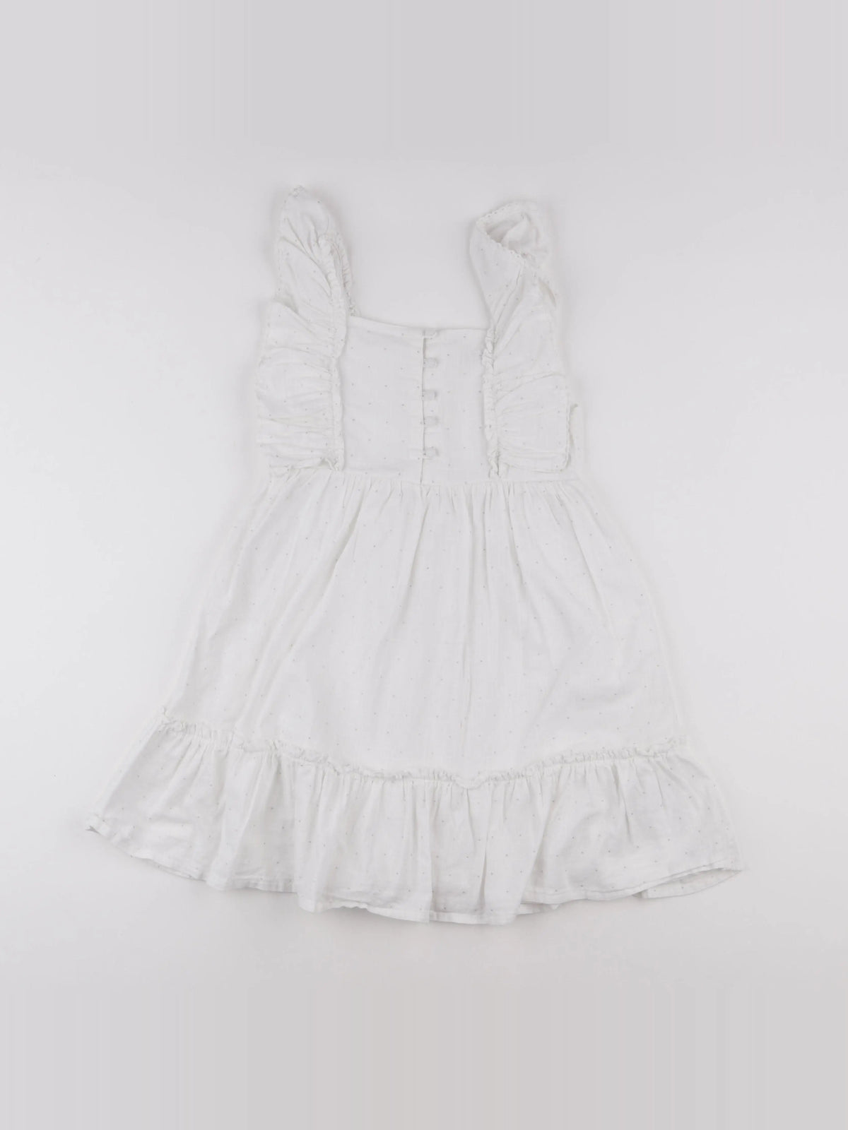 Vertbaudet - robe blanc - 9 ans