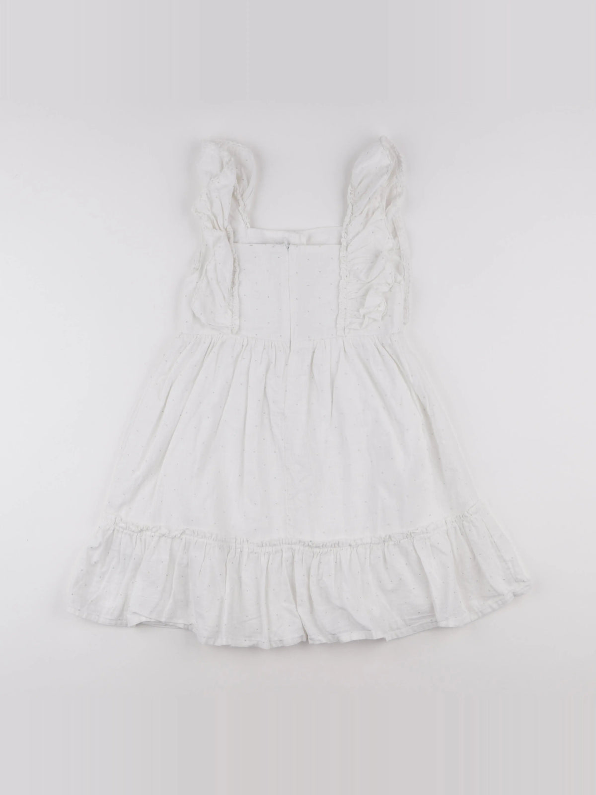 Vertbaudet - robe blanc - 9 ans