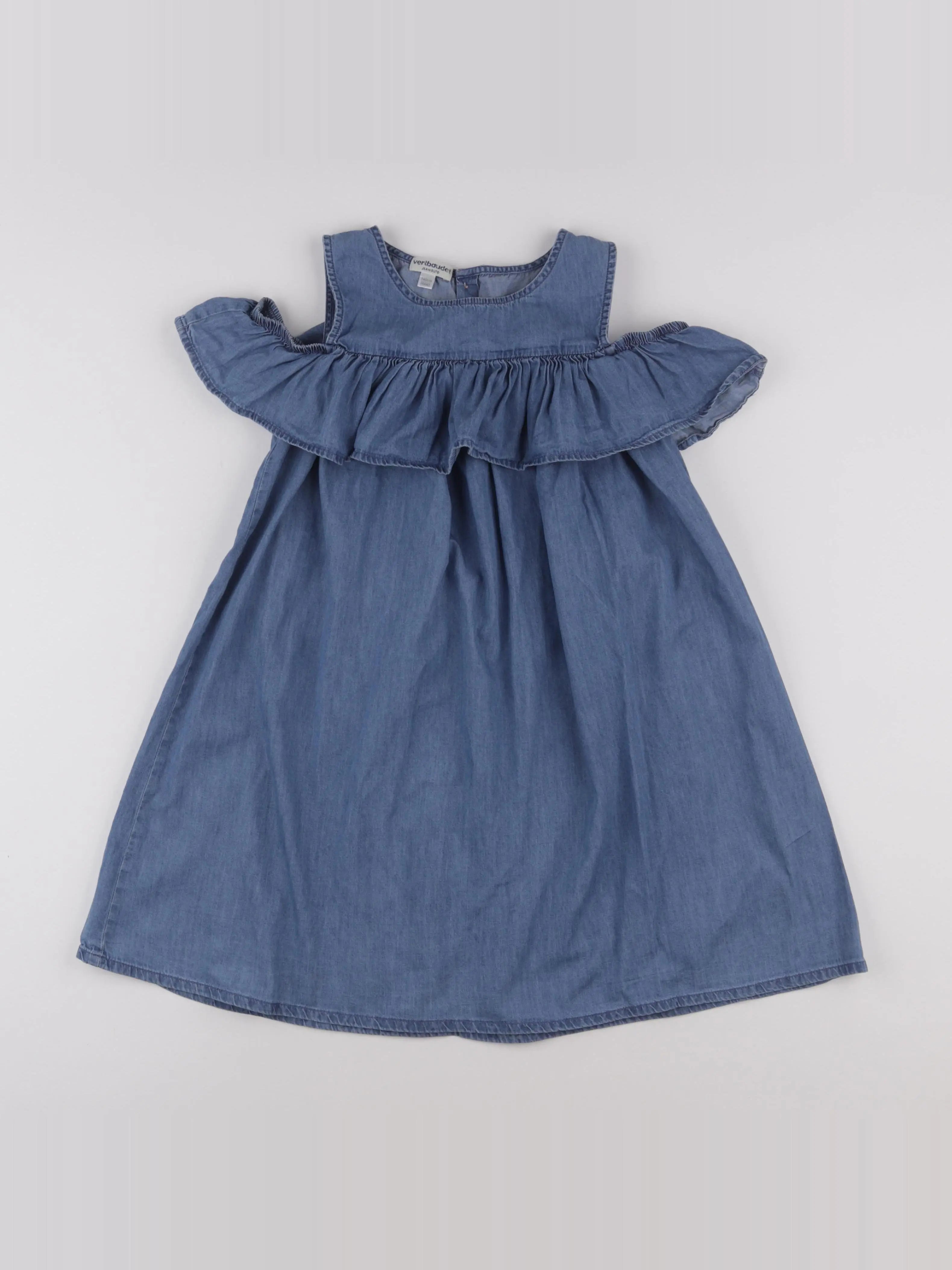 Vertbaudet - robe bleu - 10 ans