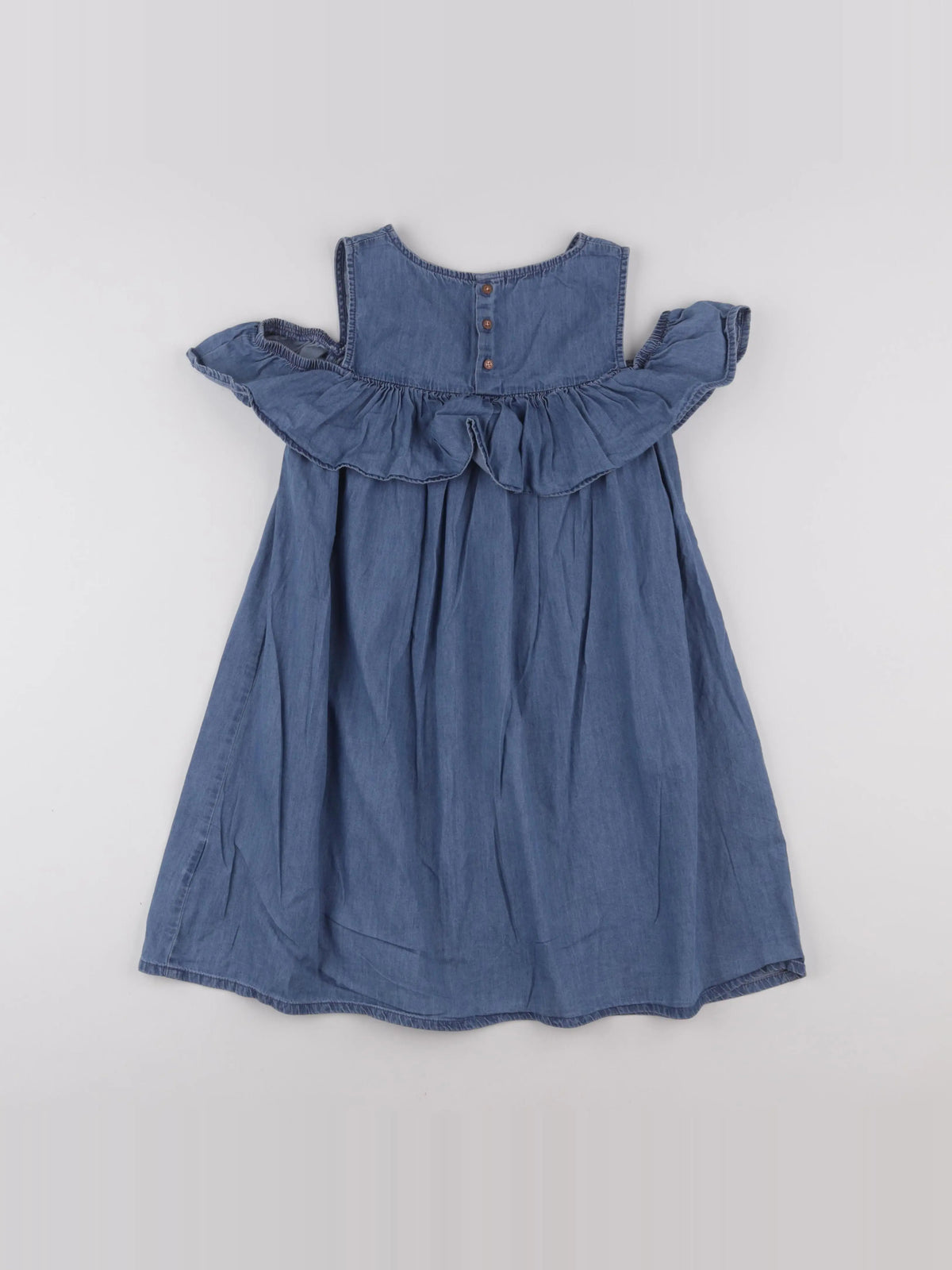 Vertbaudet - robe bleu - 10 ans