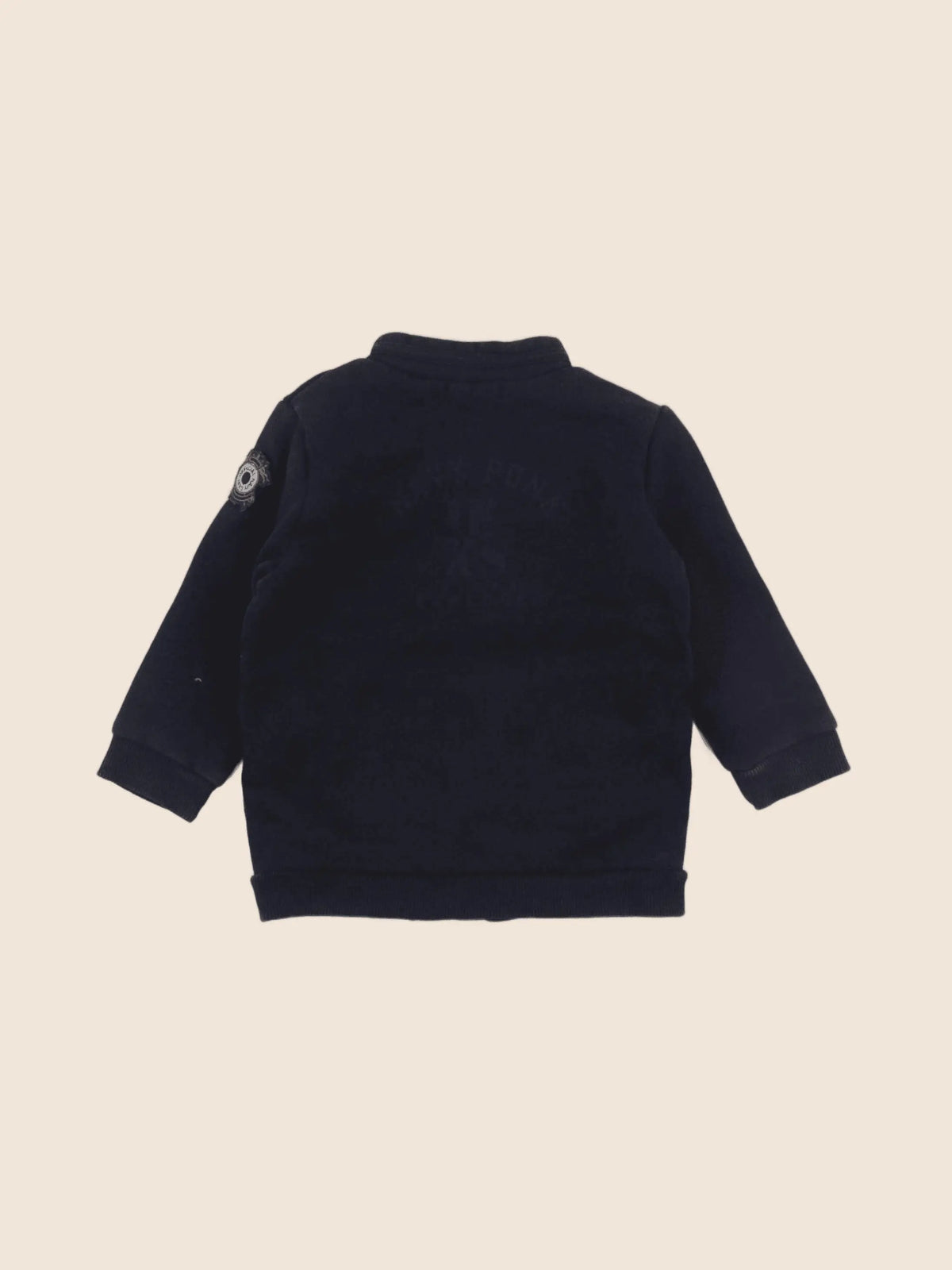 IKKS - sweat bleu - 12 mois