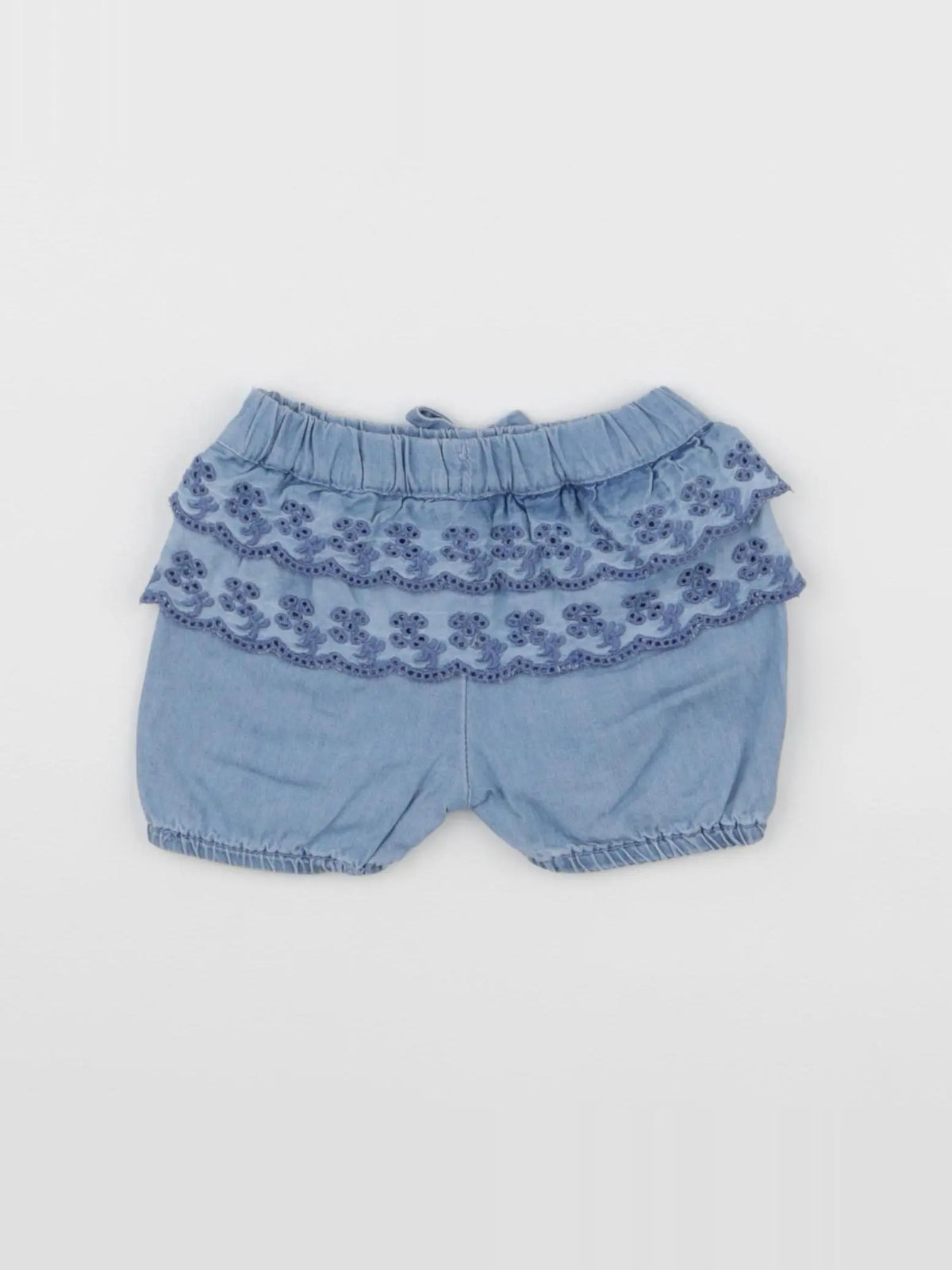 Carrément Beau - short bleu - 3 mois