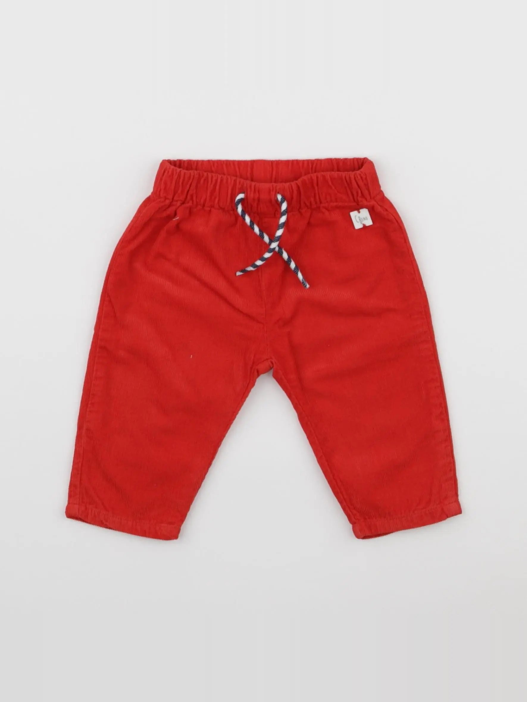 Carrément Beau - pantalon rouge - 6 mois