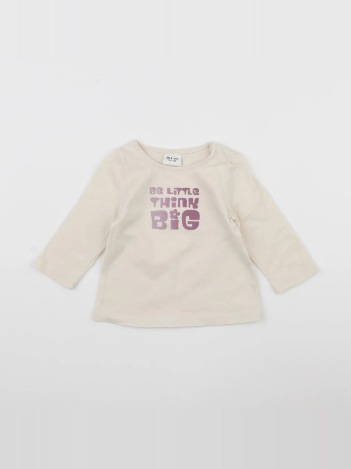 Tape à l'oeil - tee-shirt beige - 9 mois
