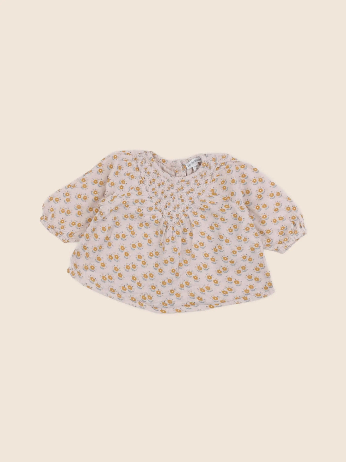Vertbaudet - blouse marron - 3 mois