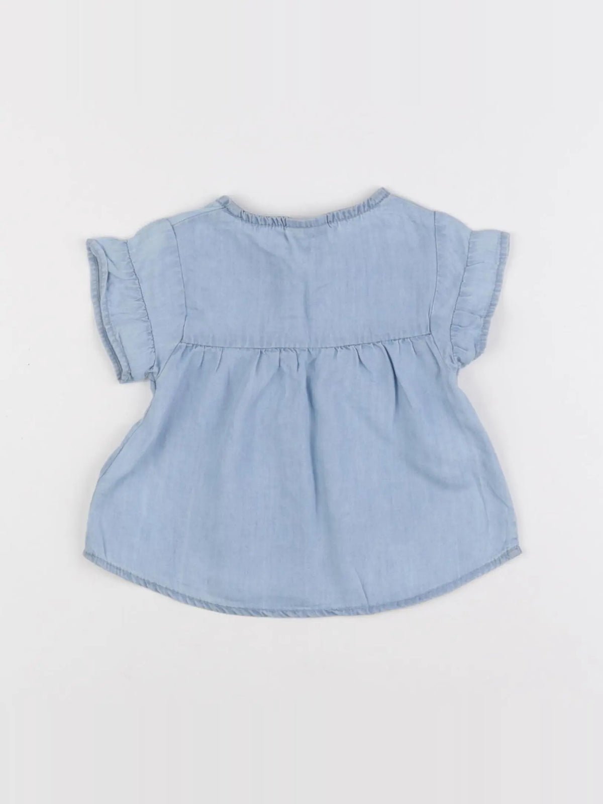 Tape à l'oeil - blouse bleu - 6 mois