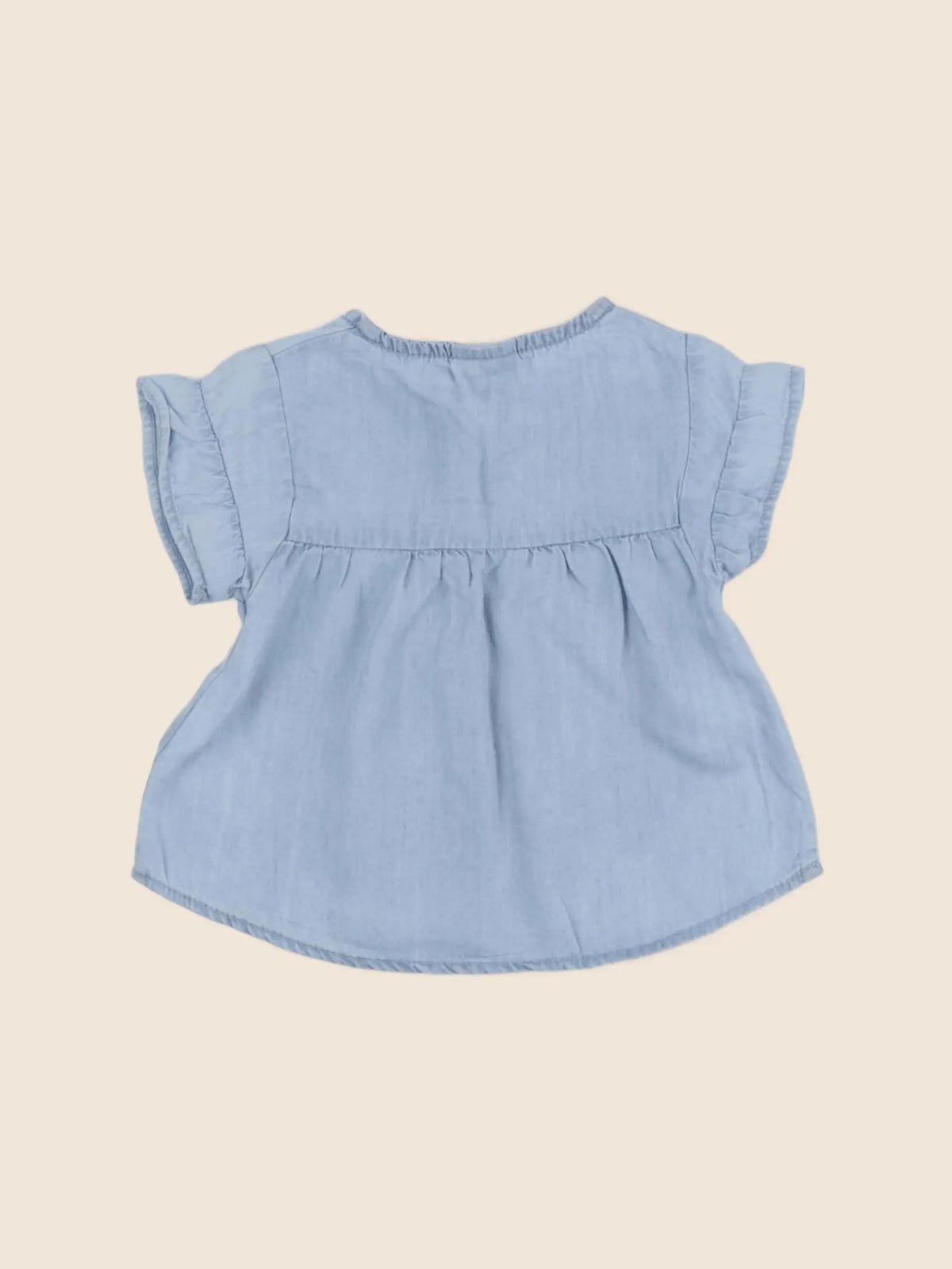Tape à l'oeil - blouse bleu - 6 mois