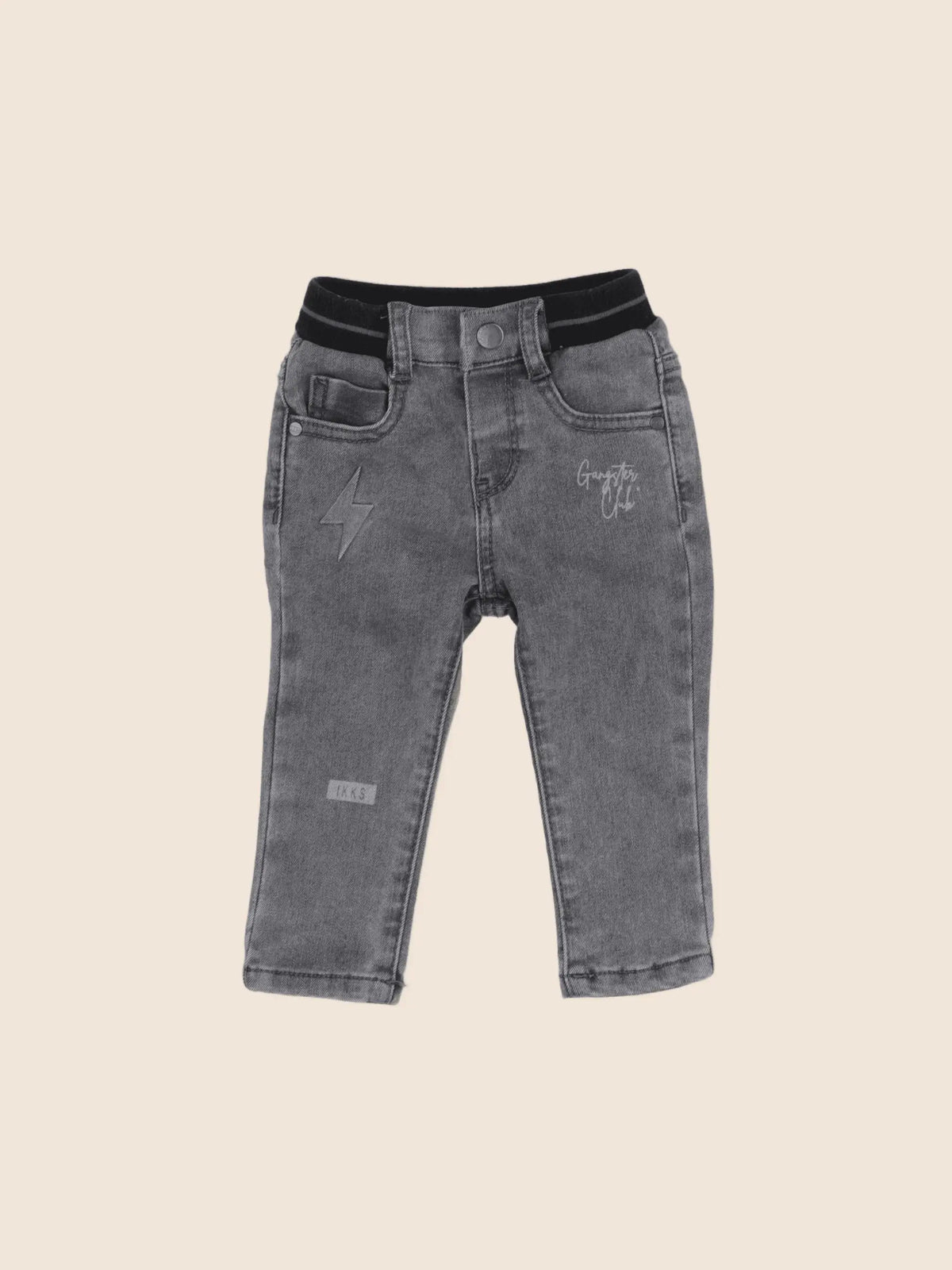 IKKS - jean gris - 12 mois