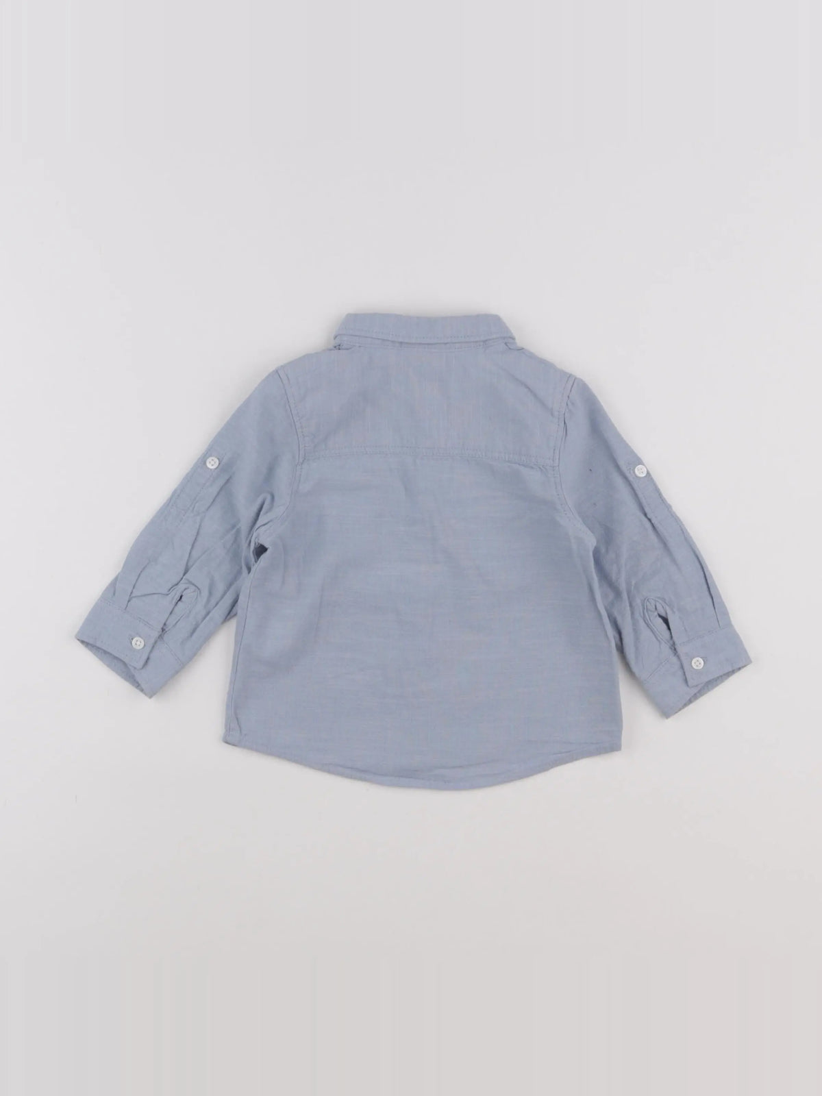 Tape à l'oeil - chemise bleu - 12 mois